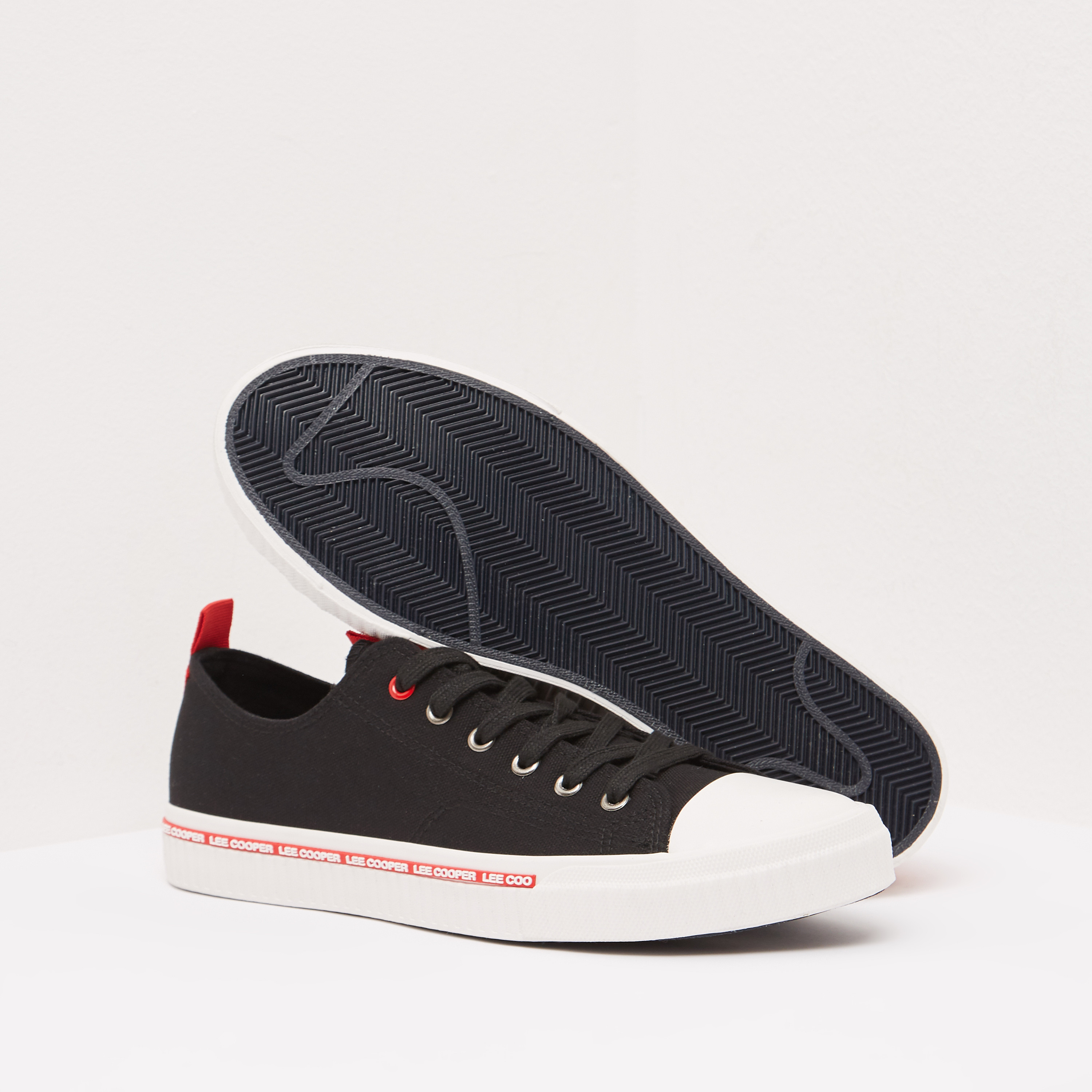 Lee cooper canvas outlet hi top shoes