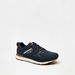Lee Cooper Men's Textured Sneakers with Lace-Up Closure-Men%27s Sneakers-thumbnailMobile-1