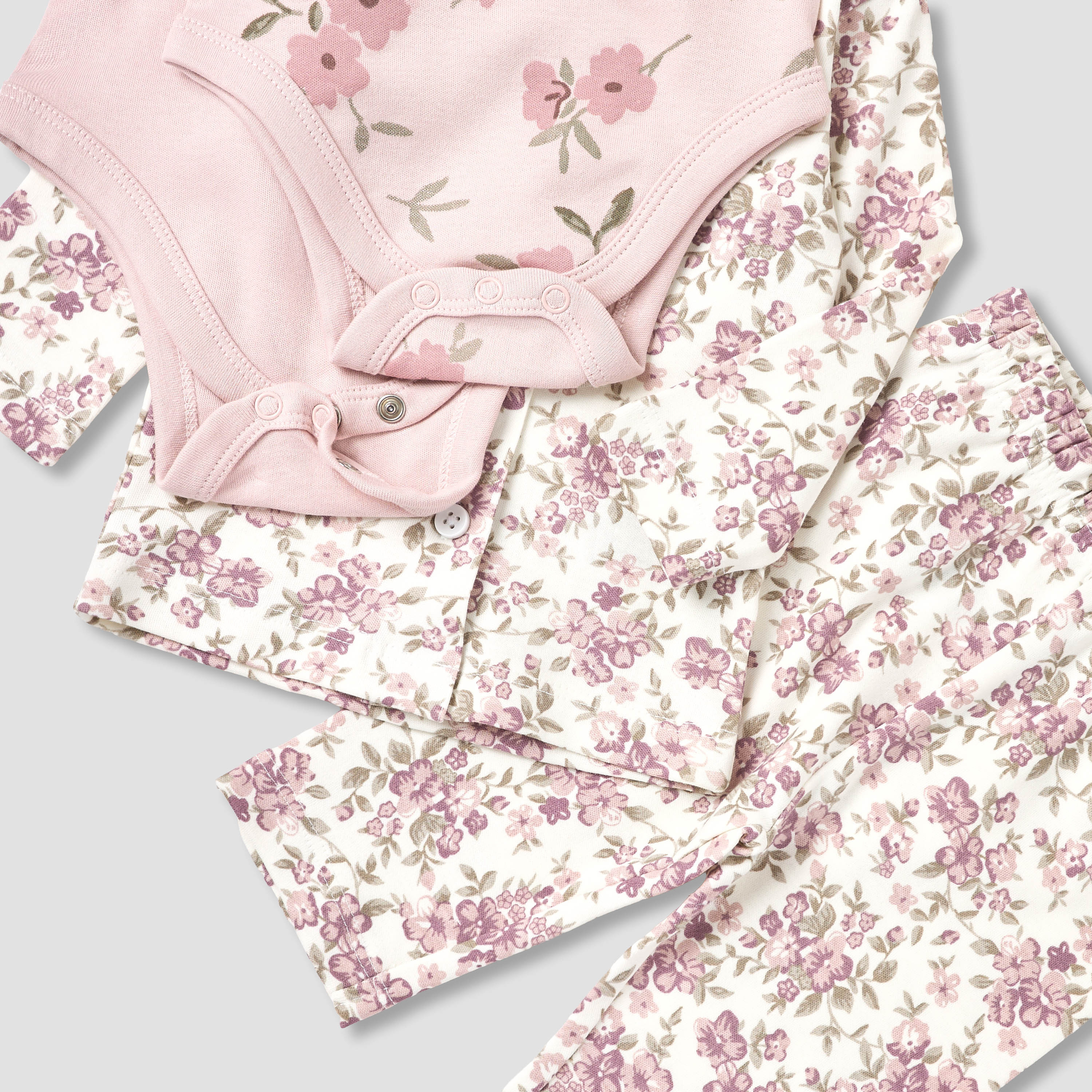 Set of 8 Juniors Clothing Gift Set with Floral Print-baby-girls-clothing-setsandcoords-image-10