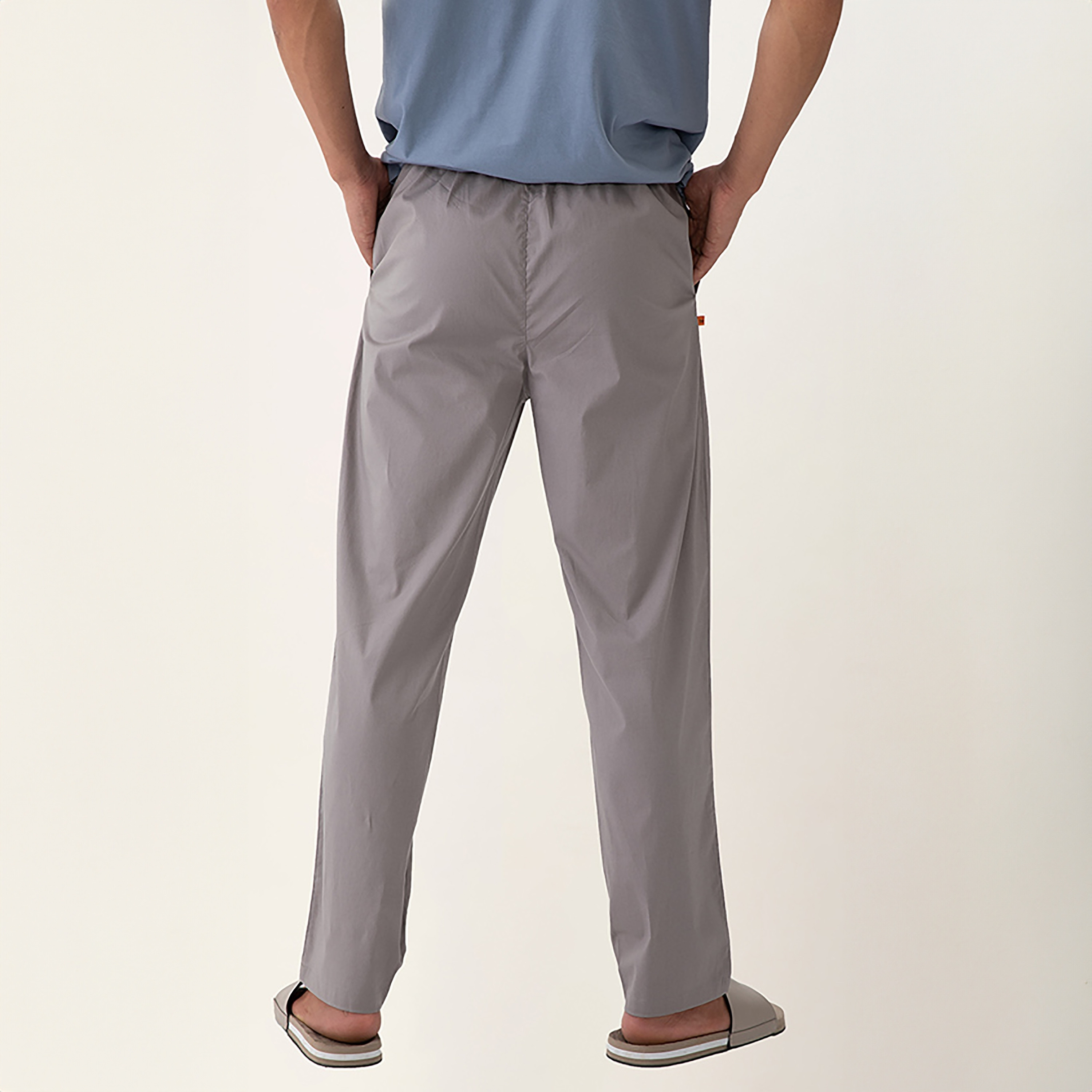 Damensch Plain Mid-Rise Stretch Drawstring Pyjama-men-clothing-nightwear-pyjamaandshorts-image-4