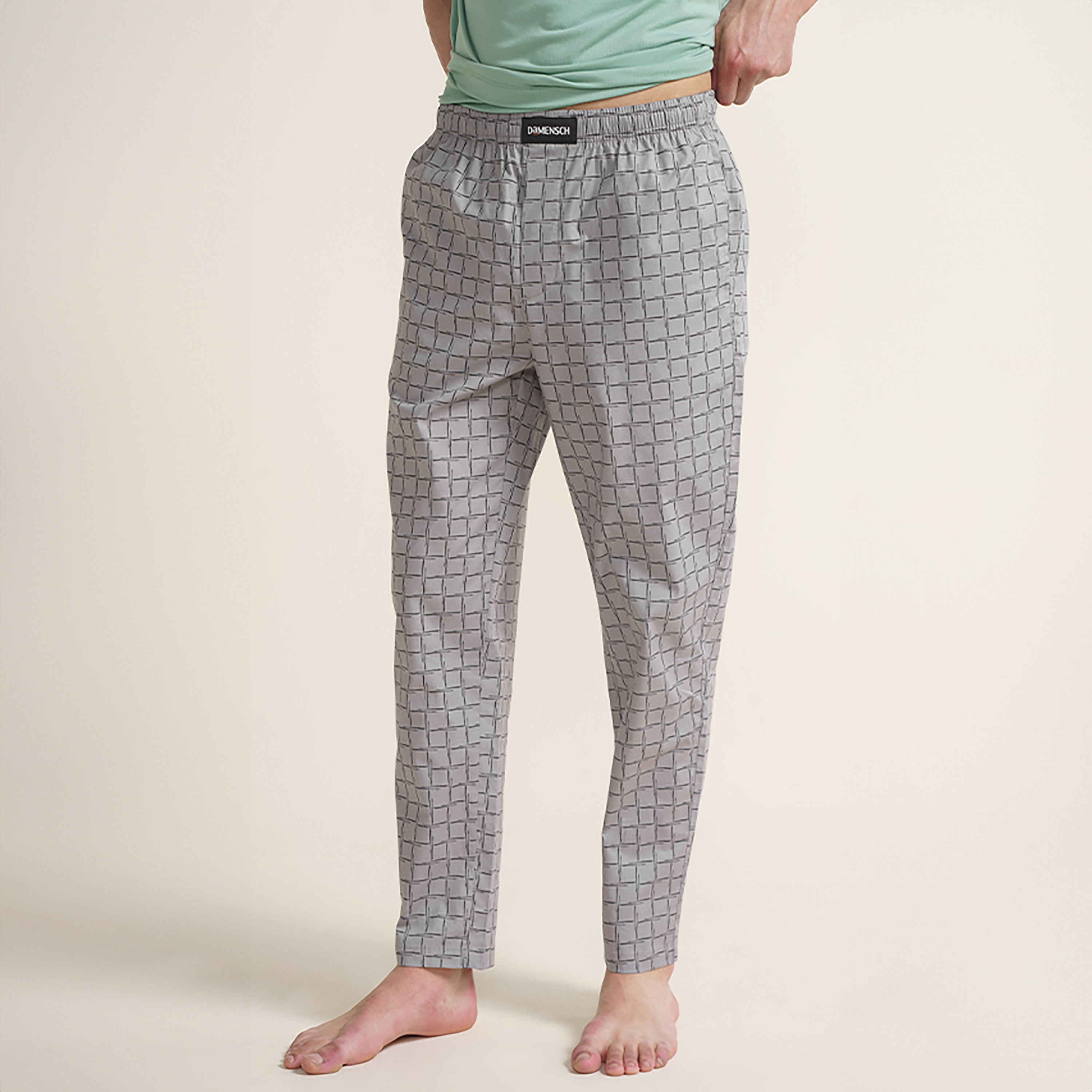 Damensch Printed Mid-Rise Stretch Drawstring Pyjama-men-clothing-nightwear-pyjamaandshorts-image-1
