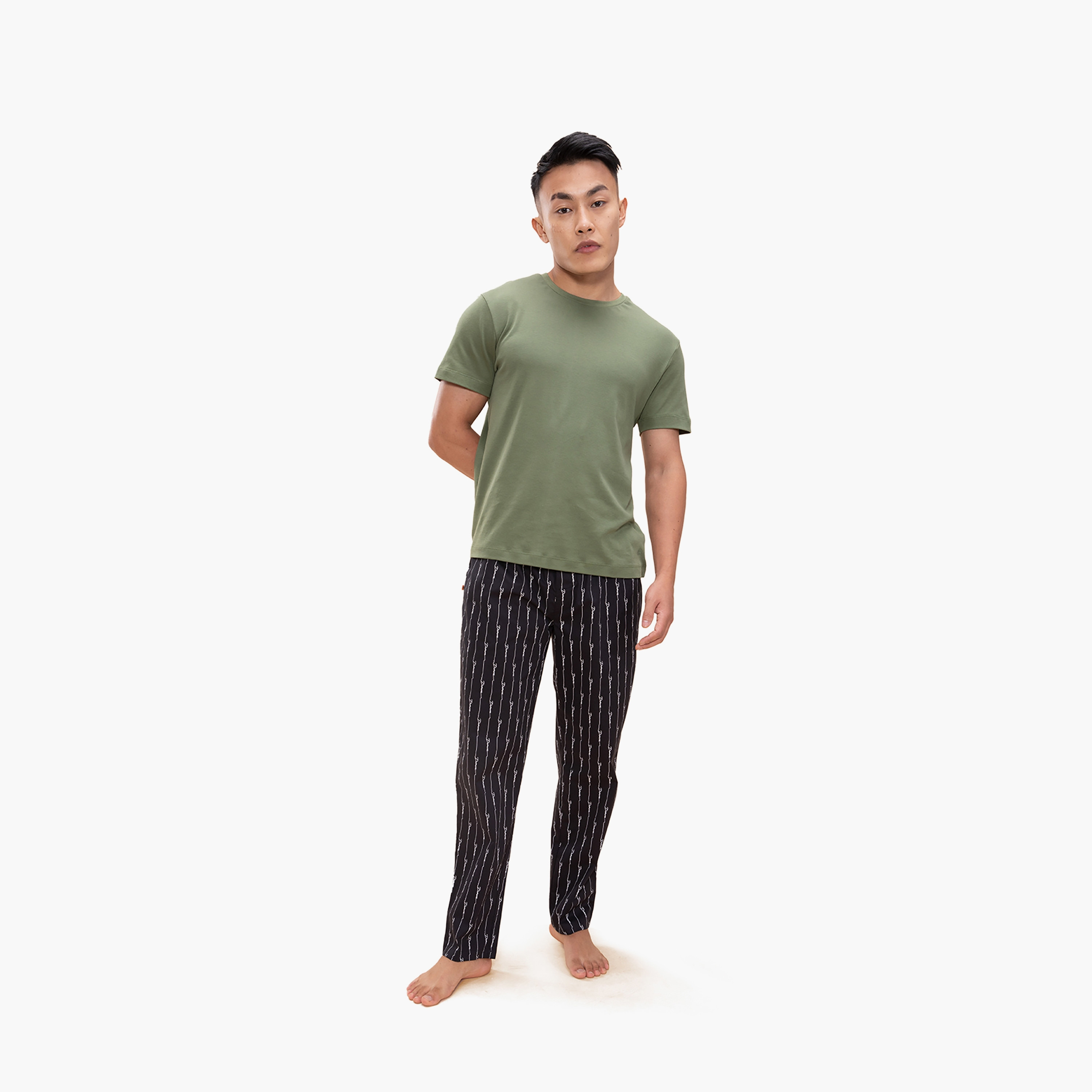 Damensch Pack of 2 Printed Mid-Rise Pyjamas-men-clothing-nightwear-pyjamaandshorts-image-4