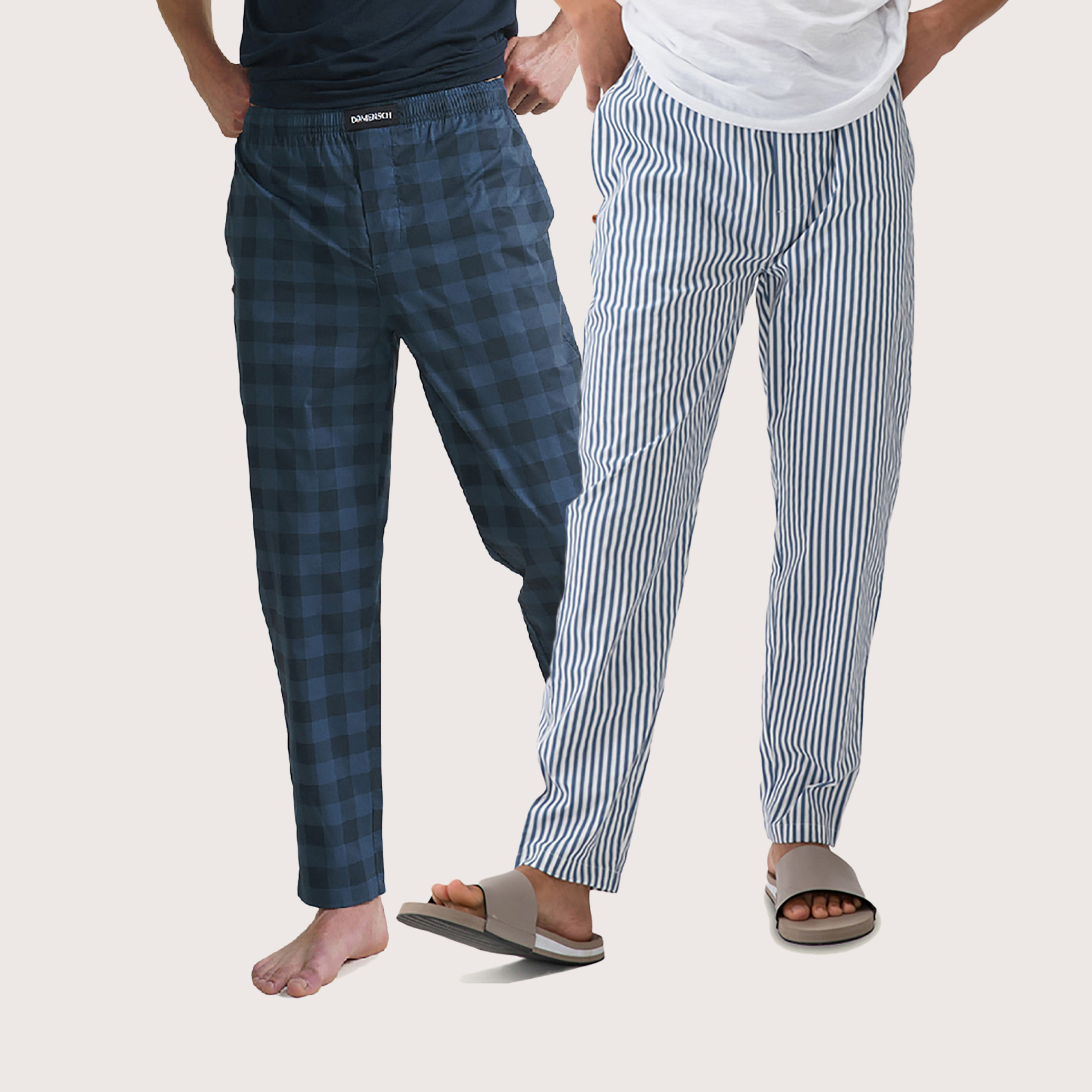 حزمة من 2 بيجامة مطبوعة بمتوسطة الارتفاع من دامينش-men-clothing-nightwear-pyjamaandshorts-image-7