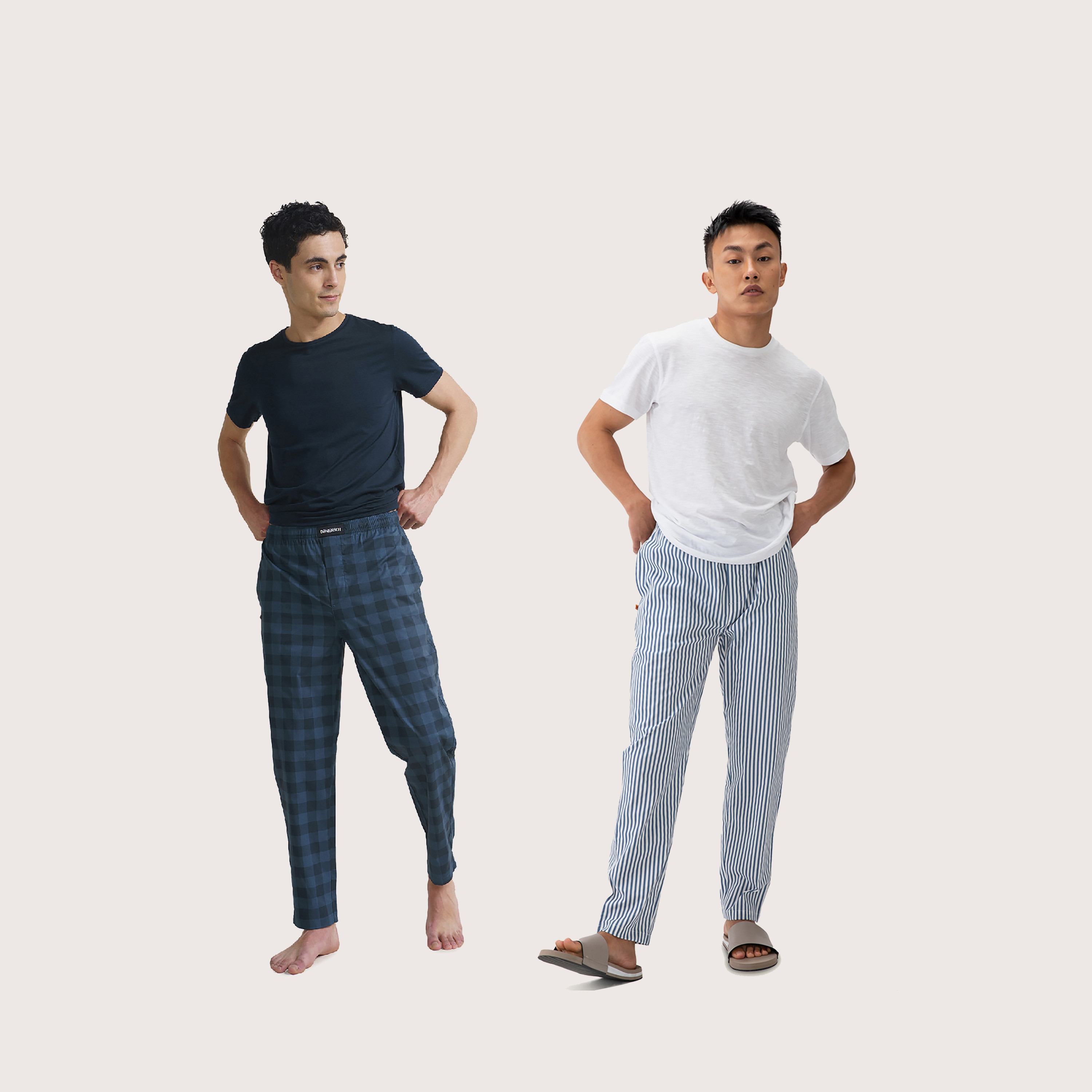 حزمة من 2 بيجامة مطبوعة بمتوسطة الارتفاع من دامينش-men-clothing-nightwear-pyjamaandshorts-image-8