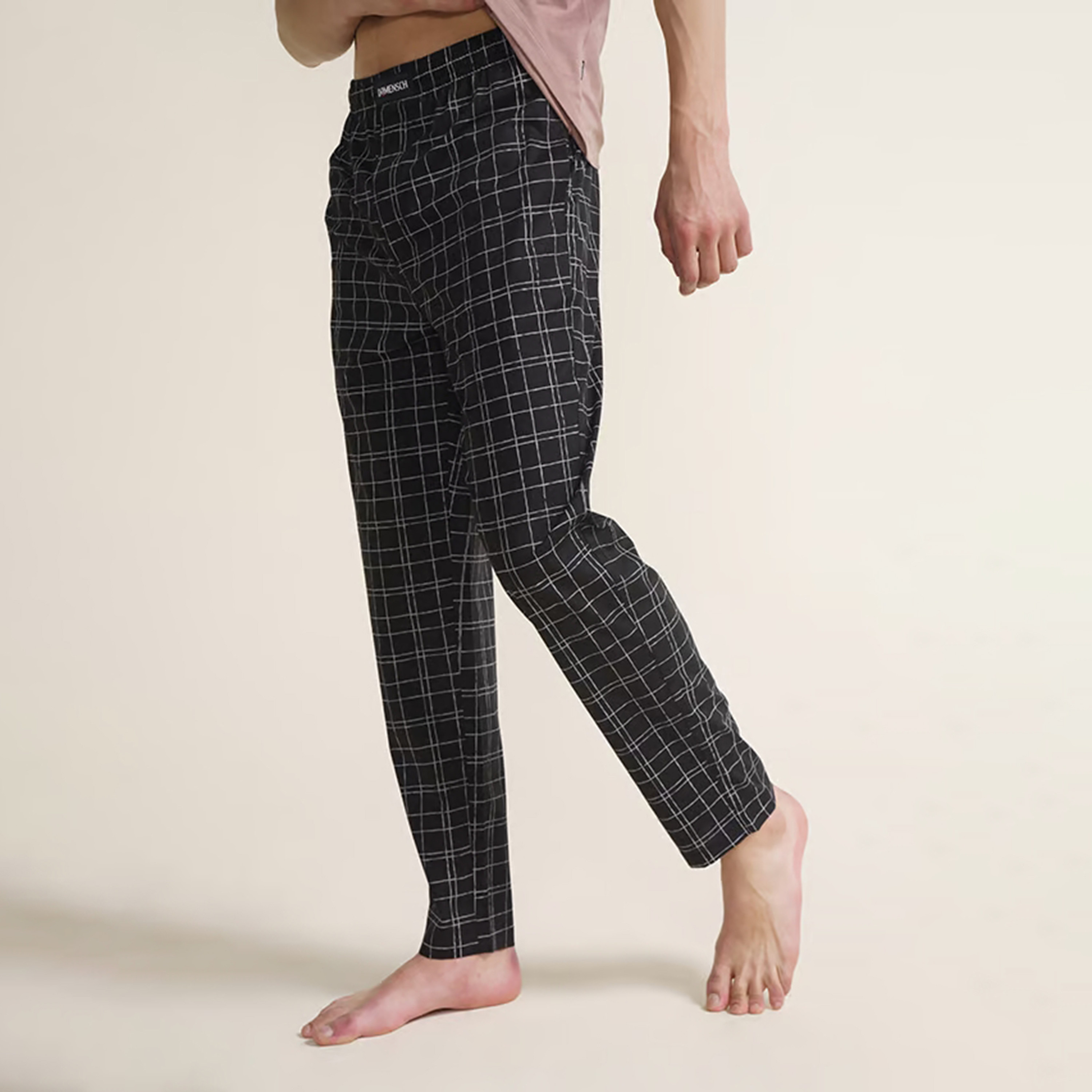 Damensch Printed Mid-Rise Pyjama with Inner Drawstring Closure-men-clothing-nightwear-pyjamaandshorts-image-2
