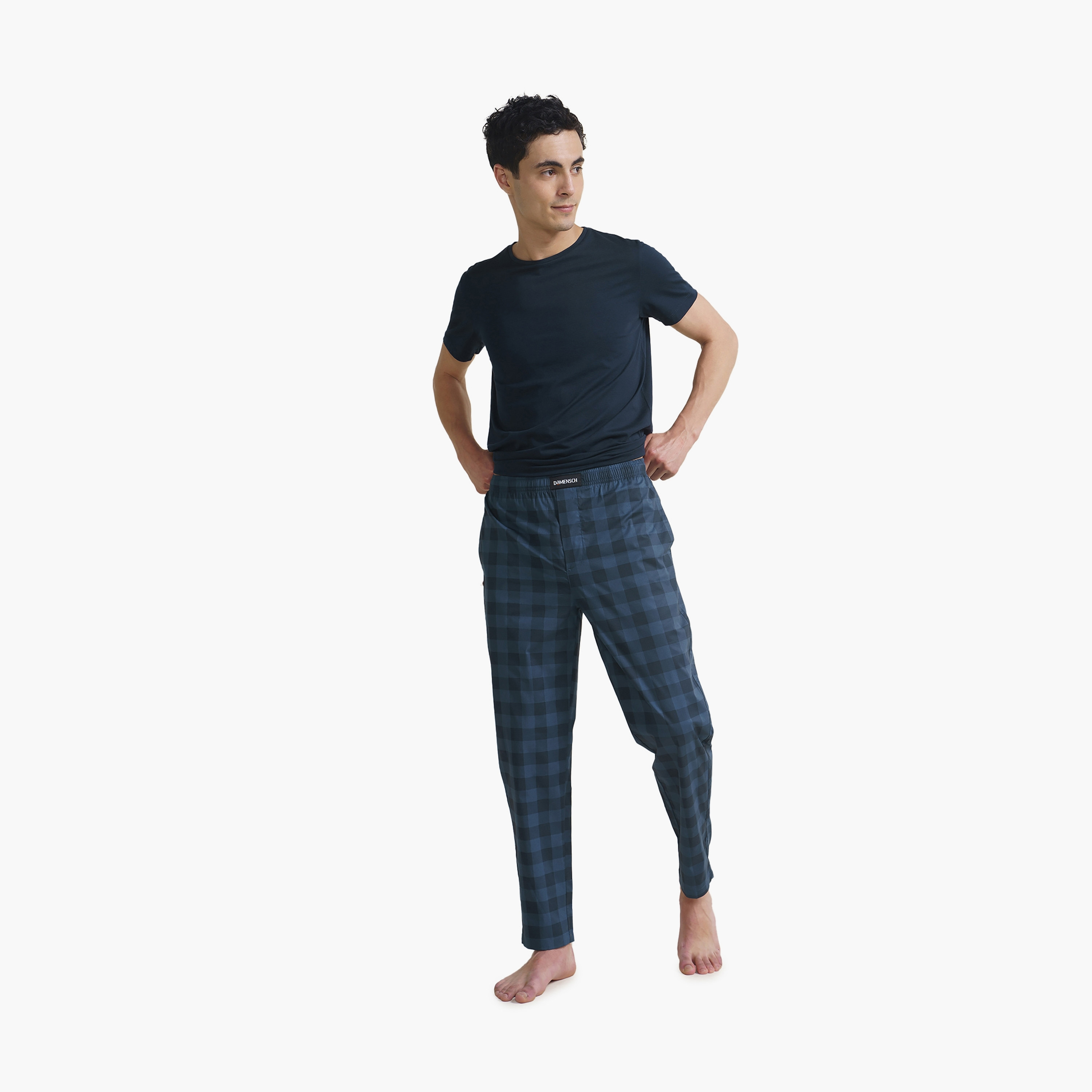 Damensch Printed Mid-Rise Pyjama with Inner Drawstring Closure-men-clothing-nightwear-pyjamaandshorts-image-10