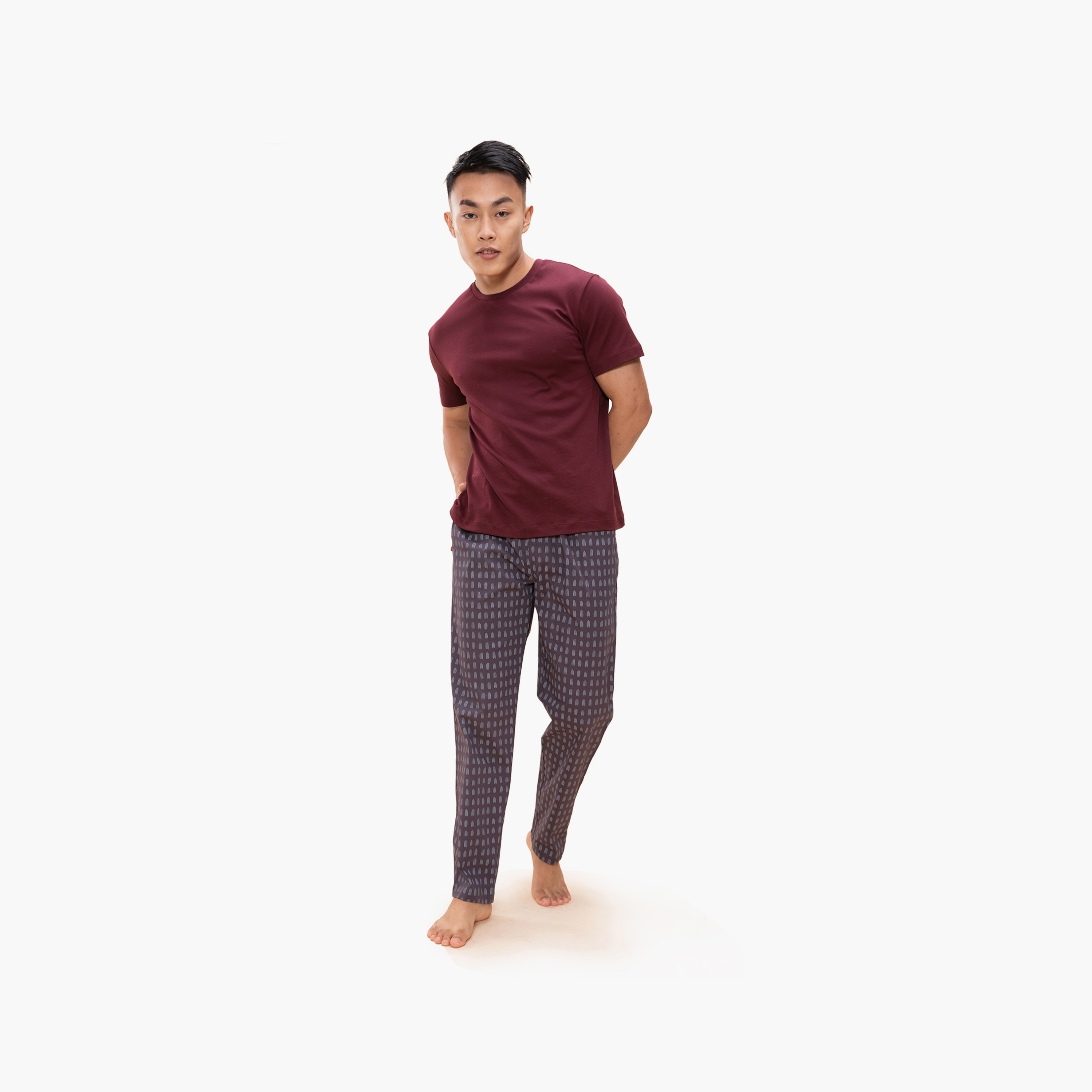 Damensch Printed Mid-Rise Pyjama with Inner Drawstring Closure-men-clothing-nightwear-pyjamaandshorts-image-6