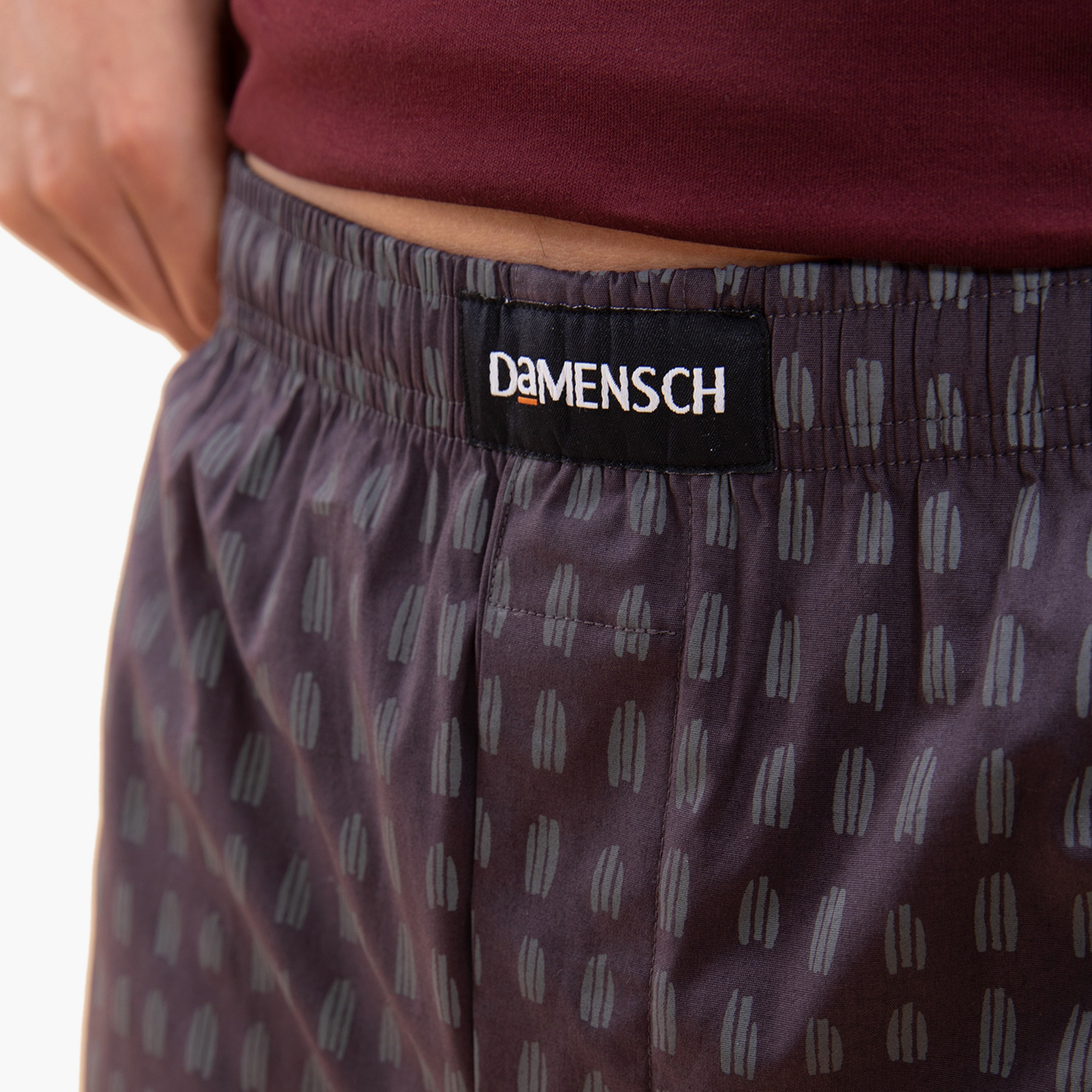 Damensch Printed Mid-Rise Pyjama with Inner Drawstring Closure-men-clothing-nightwear-pyjamaandshorts-image-7