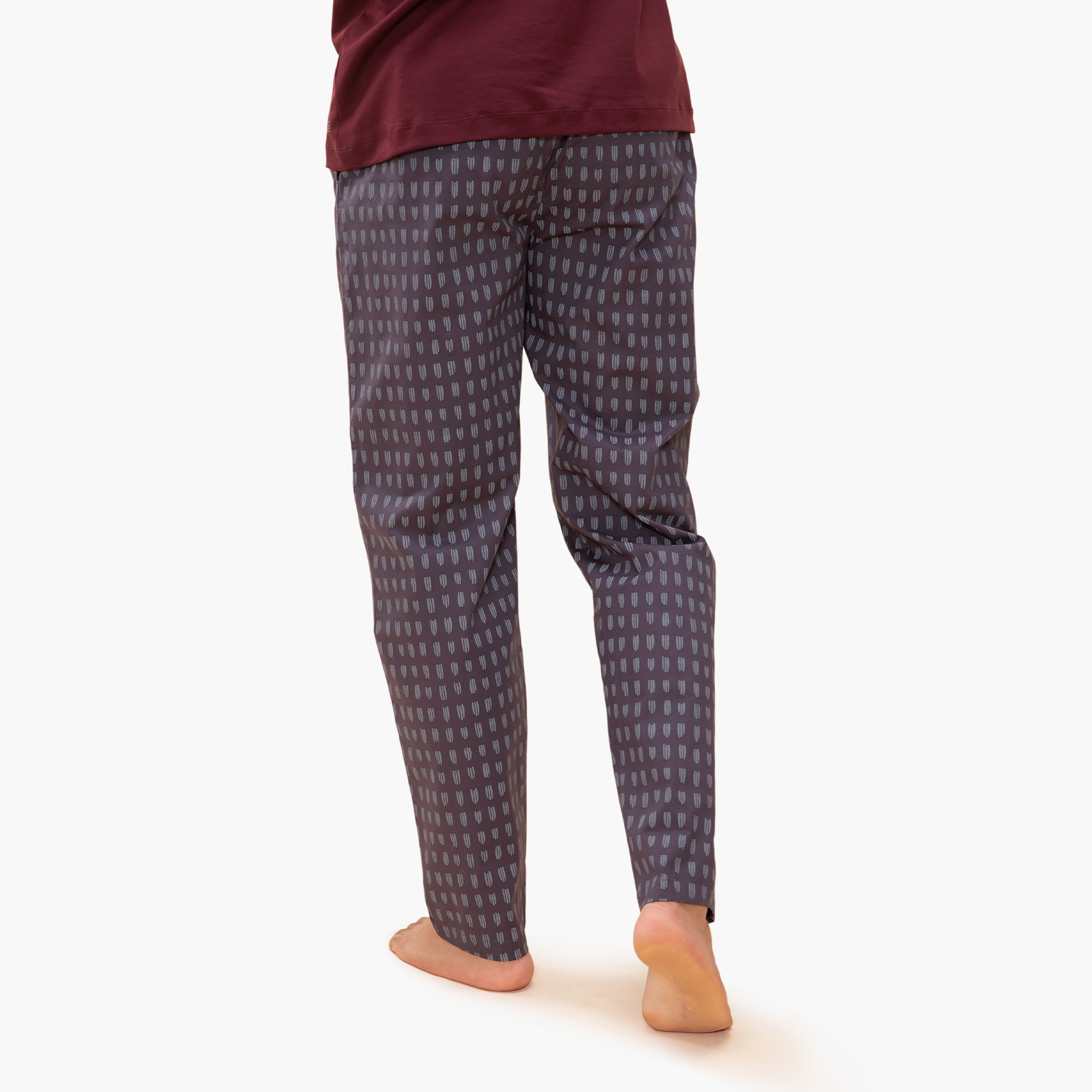 Damensch Printed Mid-Rise Pyjama with Inner Drawstring Closure-men-clothing-nightwear-pyjamaandshorts-image-8