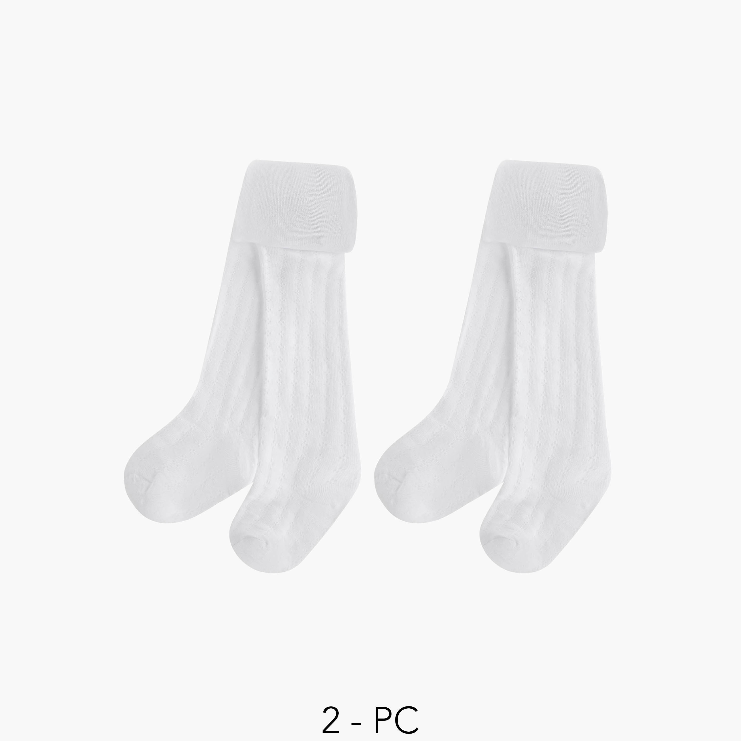 Juniors Full Length Tights - Set of 2-girls-accessories-socks-image-2