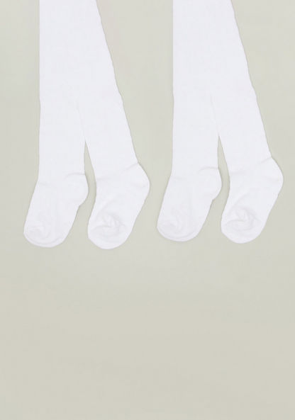 Juniors Full Length Tights - Set of 2-Socks-image-0