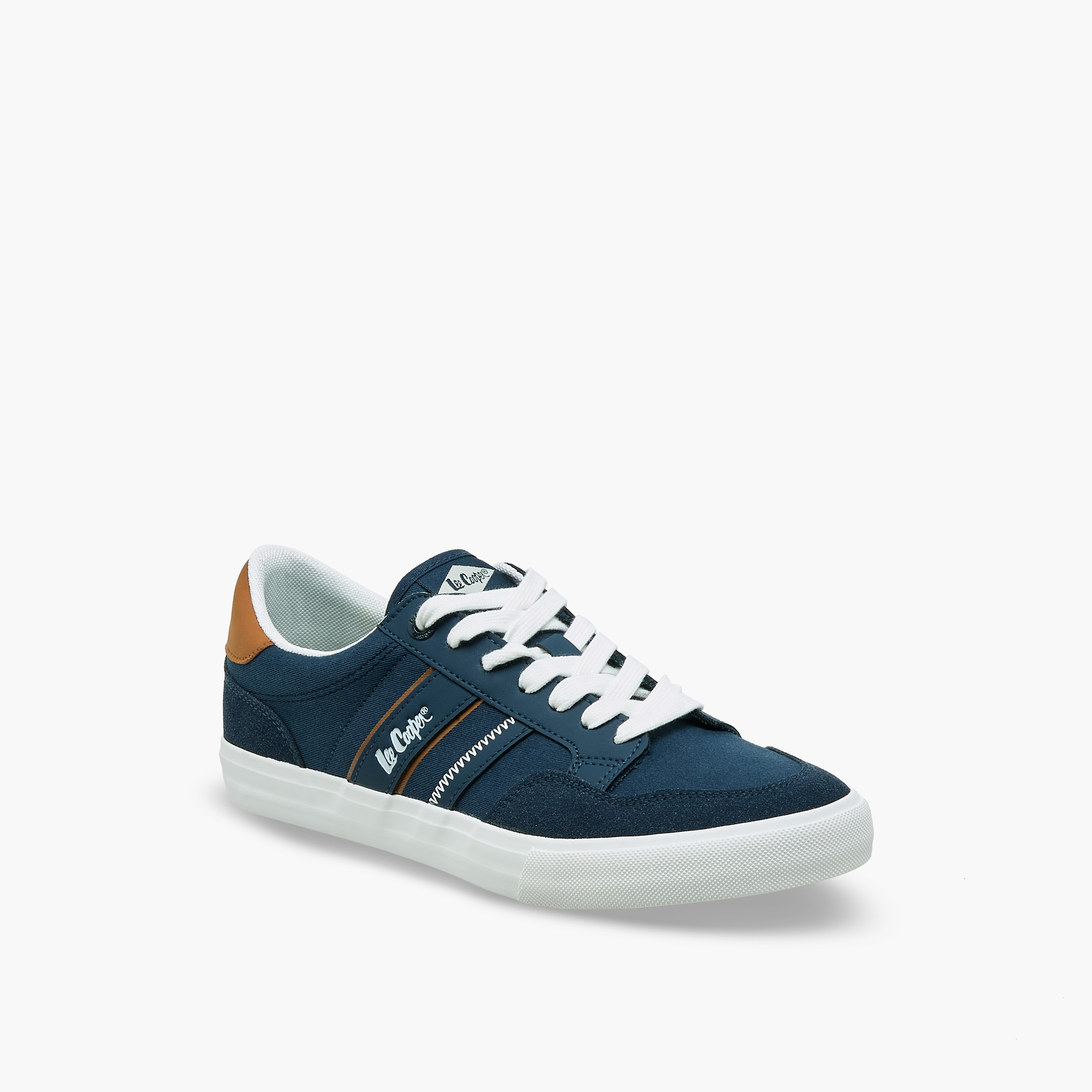 Lee Cooper Men Lace-Up Canvas Shoes-men-shoes-sneakers-image-2