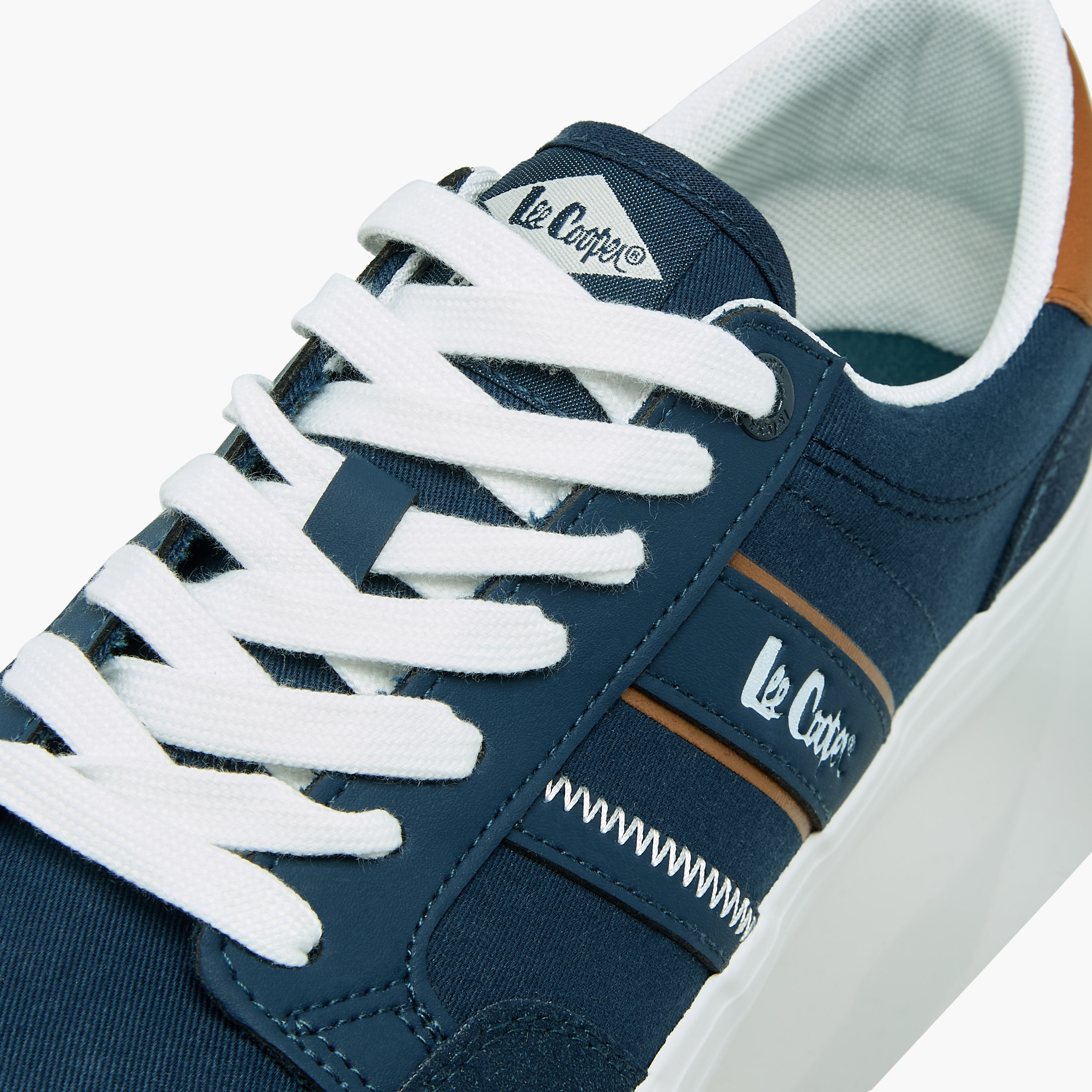 Lee Cooper Men Lace-Up Canvas Shoes-men-shoes-sneakers-image-4
