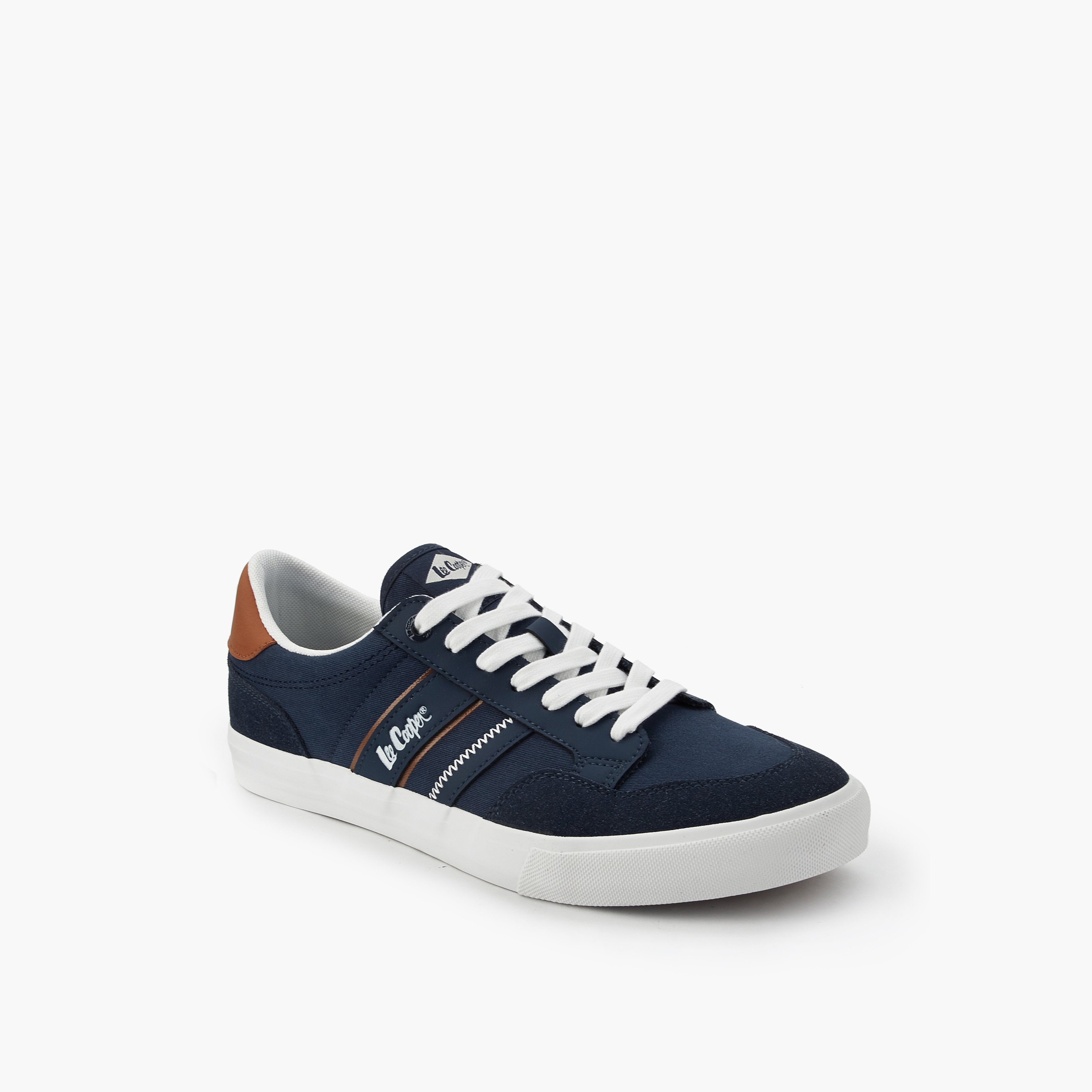 Lee Cooper Men Lace-Up Ankle Sneakers-men-shoes-sneakers-image-3
