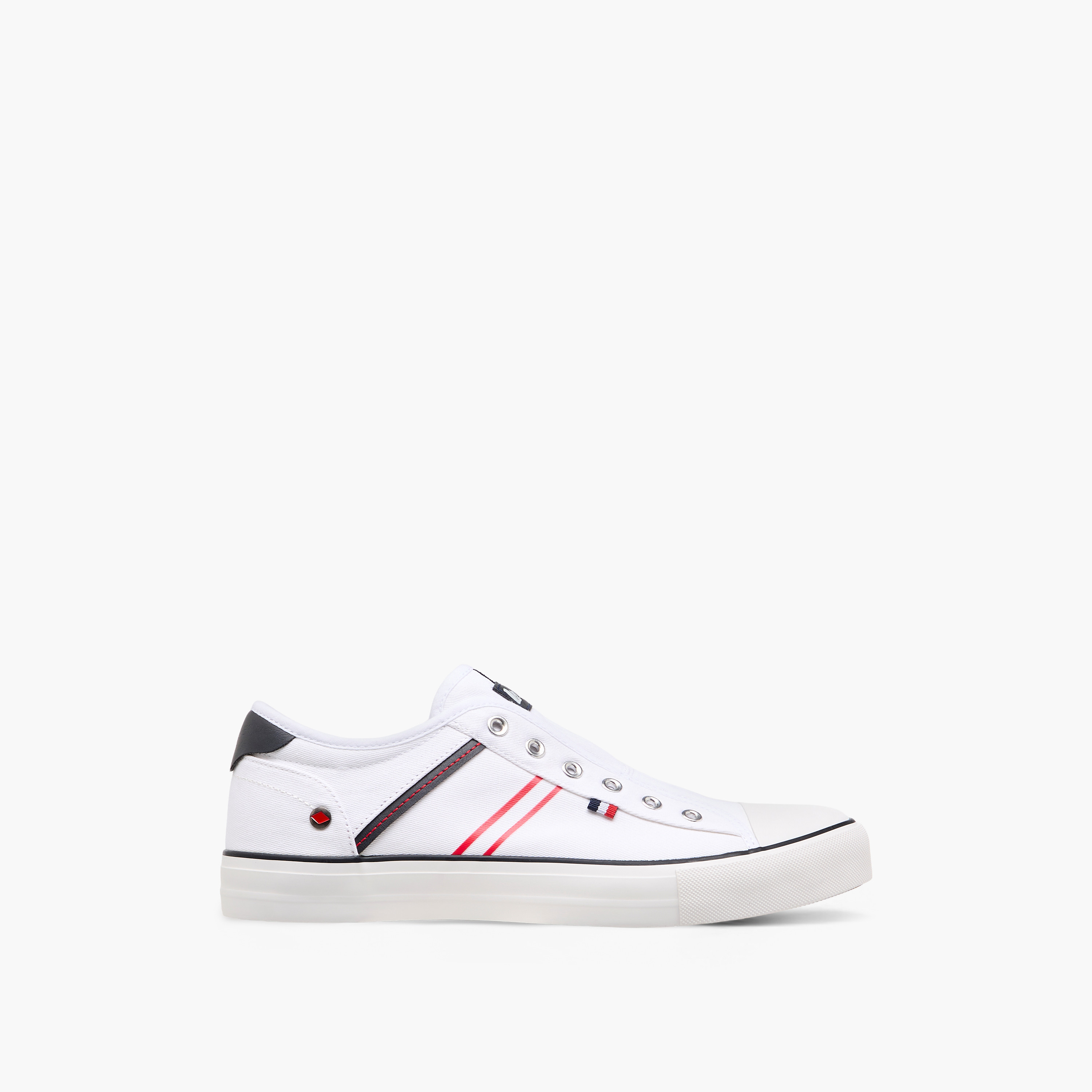 حذاء قماش مقلم سهل الارتداء للرجال من لي كوبر-men-shoes-sneakers-image-3