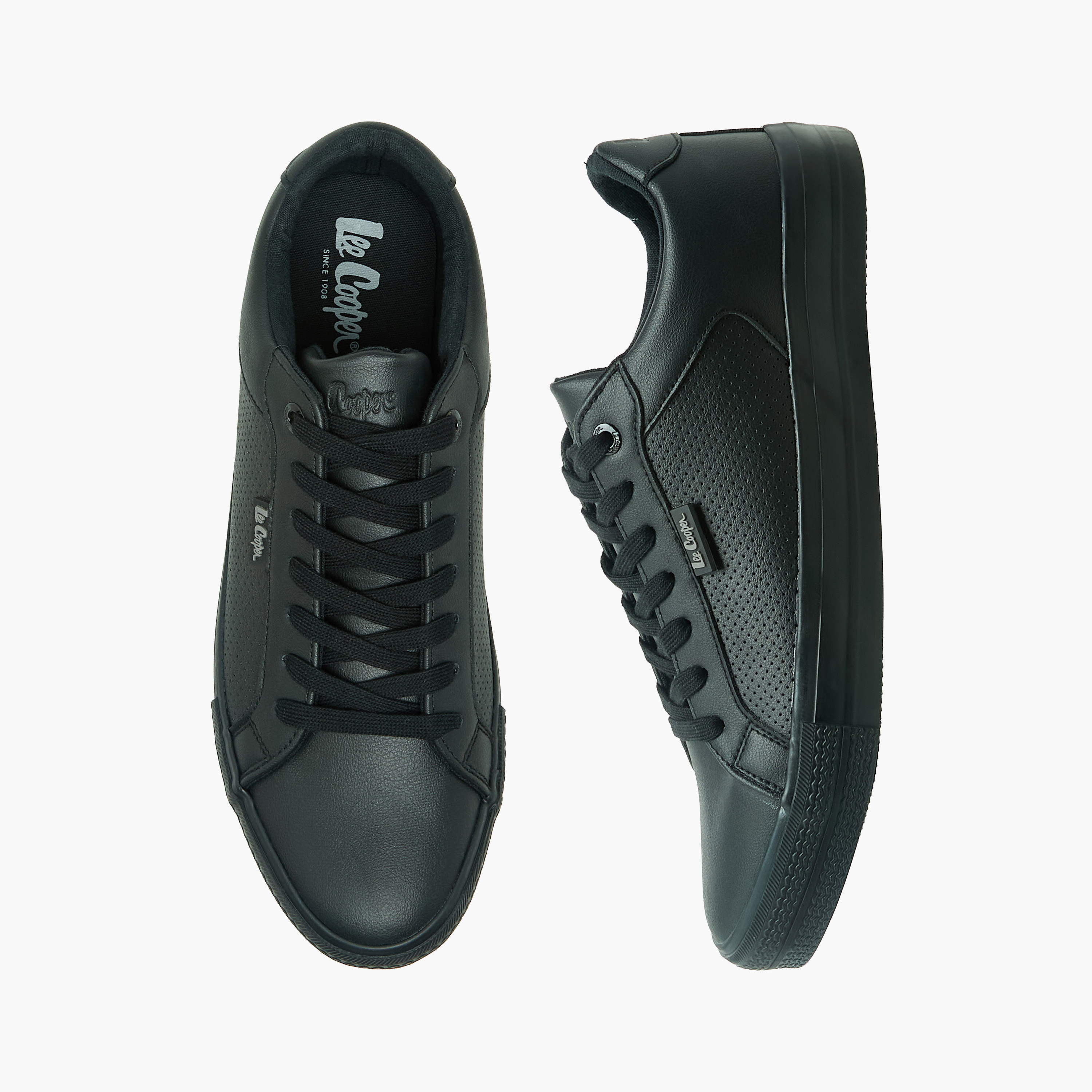 Lee Cooper Men Lace-Up Ankle Sneakers-men-shoes-sneakers-image-1