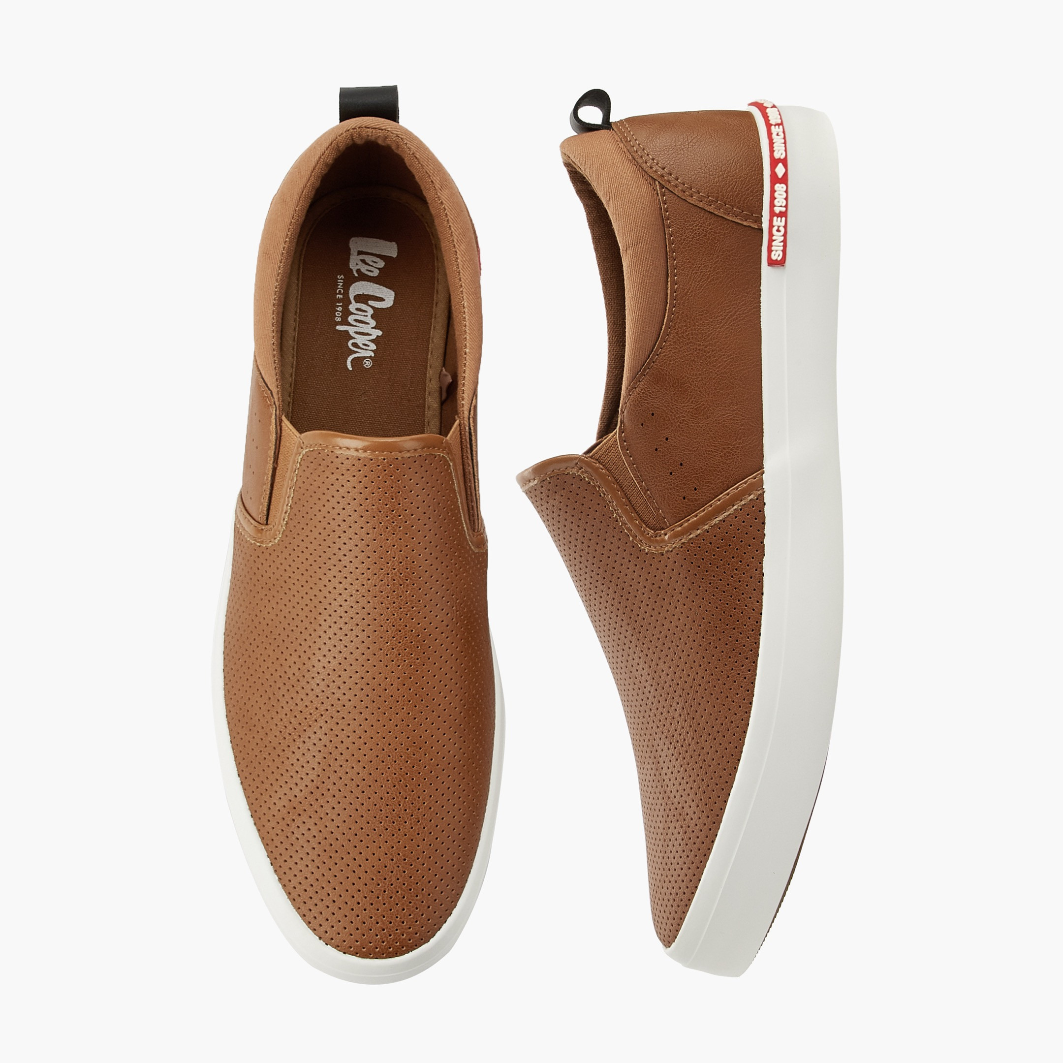Lee Cooper Men Perforated Loafers-men-shoes-loafersandmoccasins-image-1