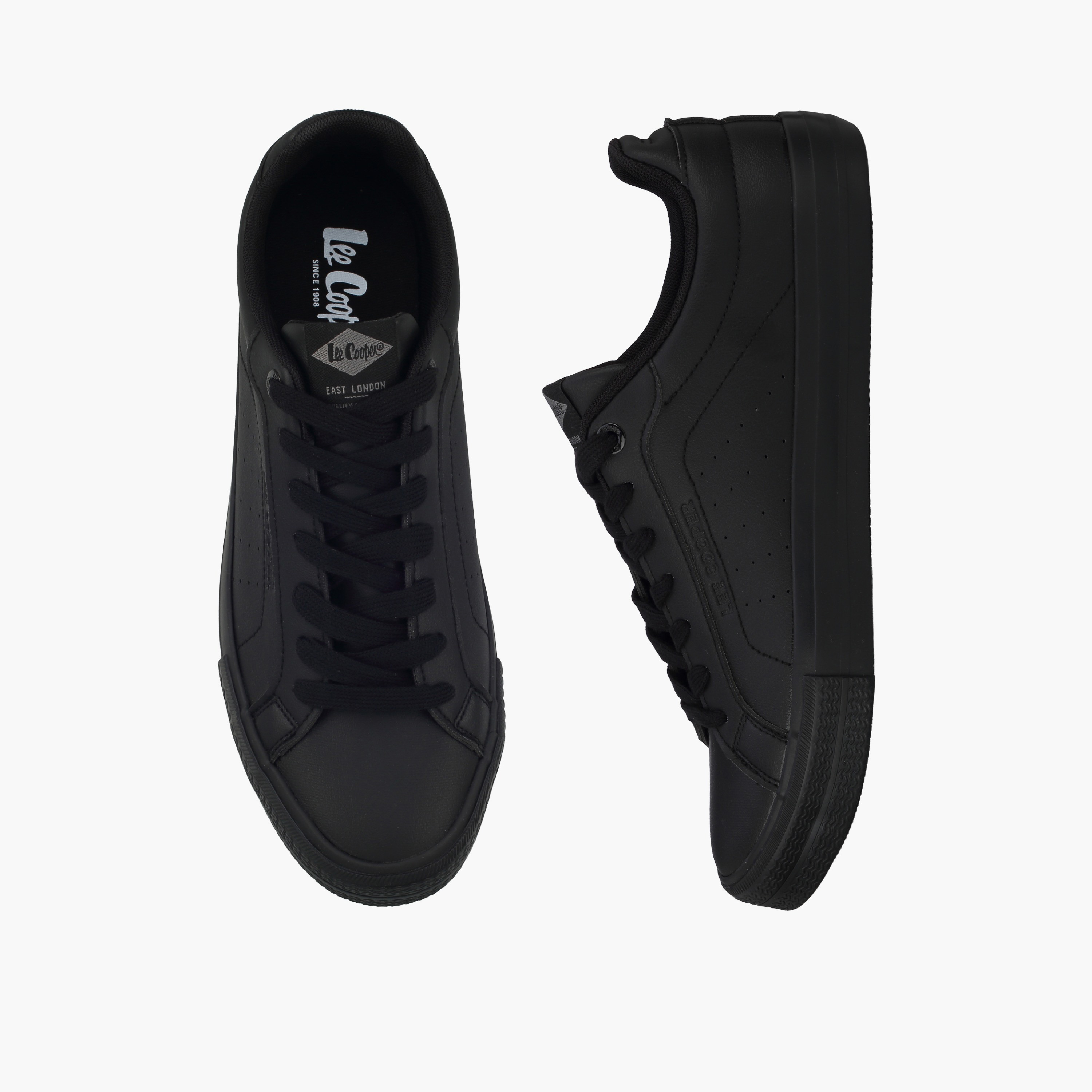 Lee Cooper Men Lace-Up Ankle Sneakers-men-shoes-sneakers-image-1
