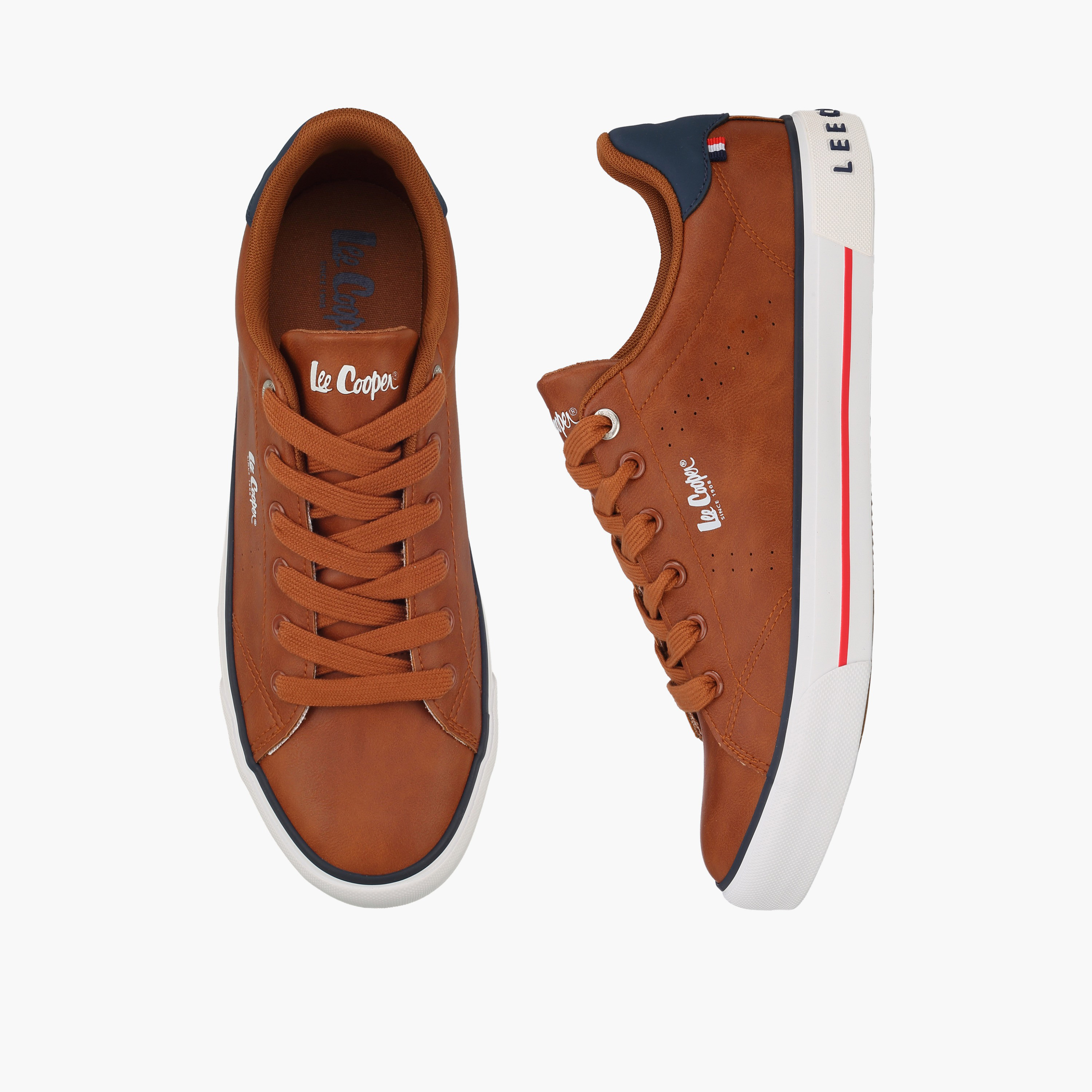 Lee Cooper Men Lace-Up Ankle Sneakers-men-shoes-sneakers-image-1