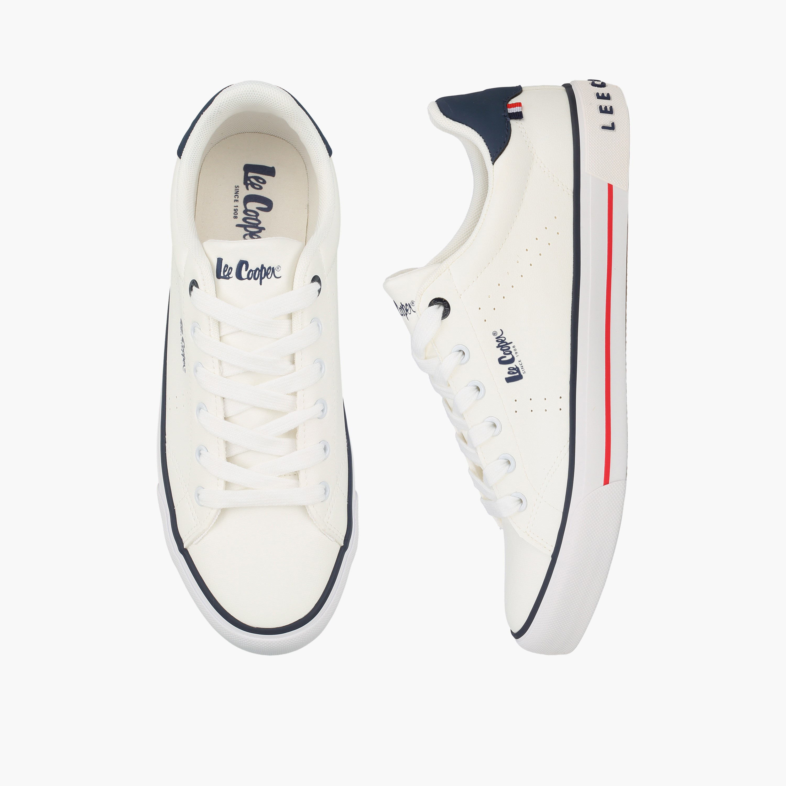 Lee Cooper Men Lace-Up Ankle Sneakers-men-shoes-sneakers-image-1