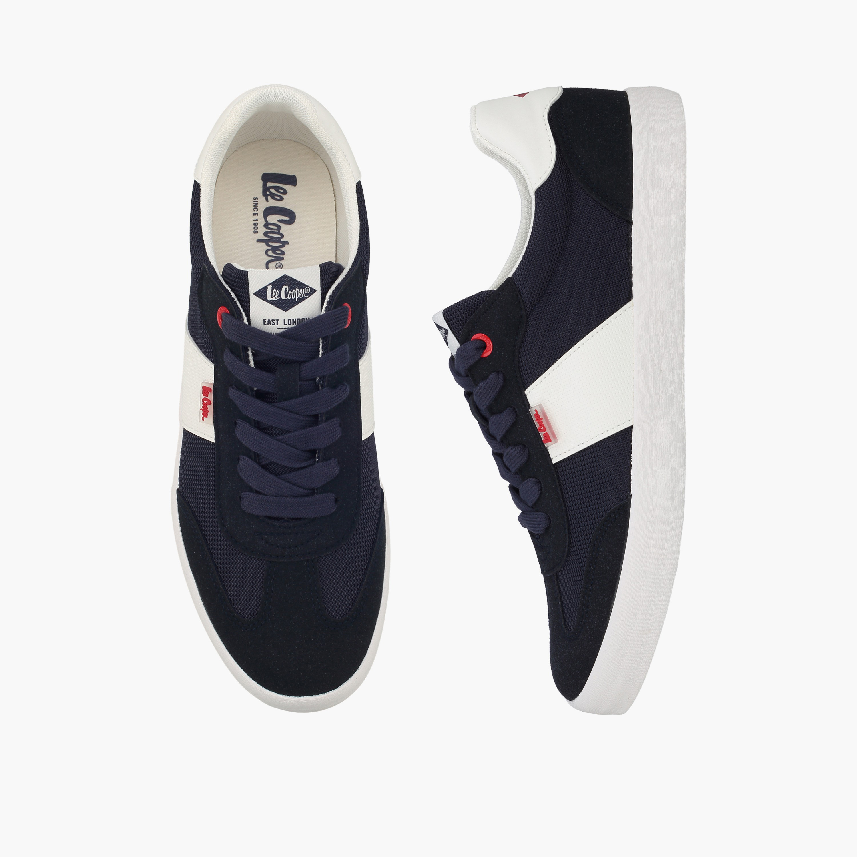 Lee Cooper Men Lace-Up Ankle Sneakers-men-shoes-sneakers-image-1