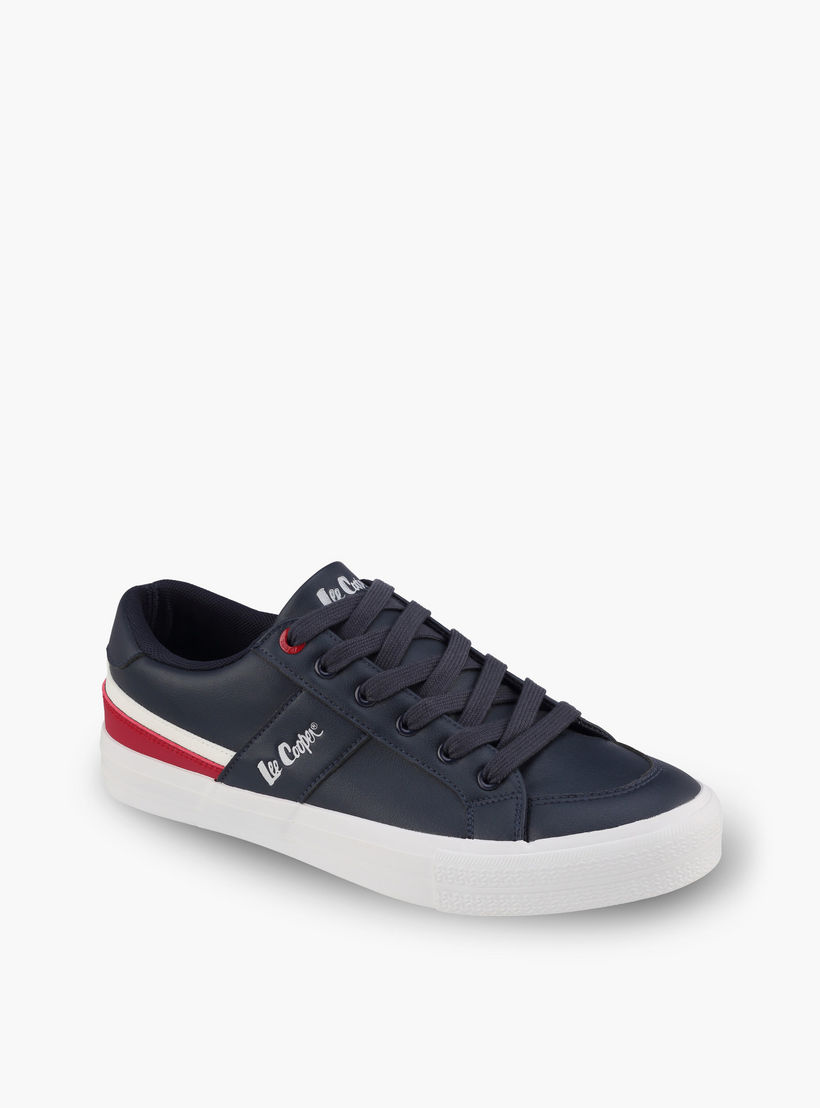 حذاء سنيكرز بطول الكاحل ورباط إغلاق للرجال من لي كوبر-men-shoes-sneakers-image-2