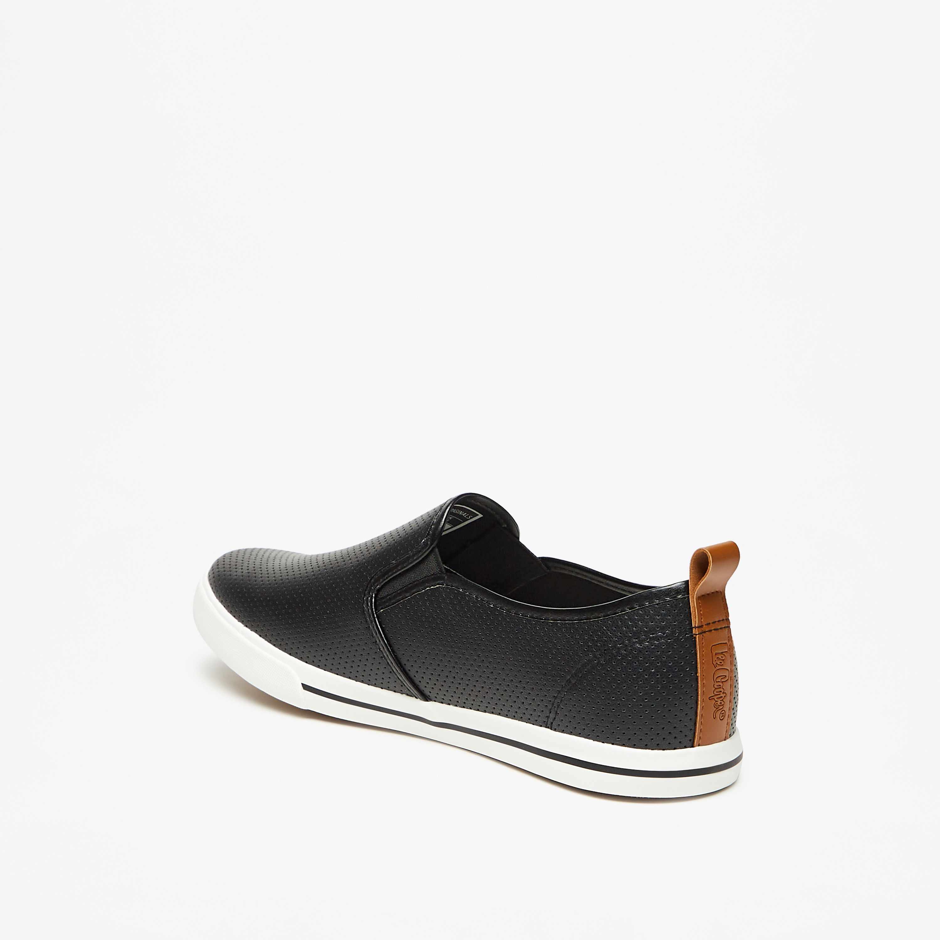 Lee Cooper Men's Textured Slip-On Loafers-men-shoes-loafersandmoccasins-image-2