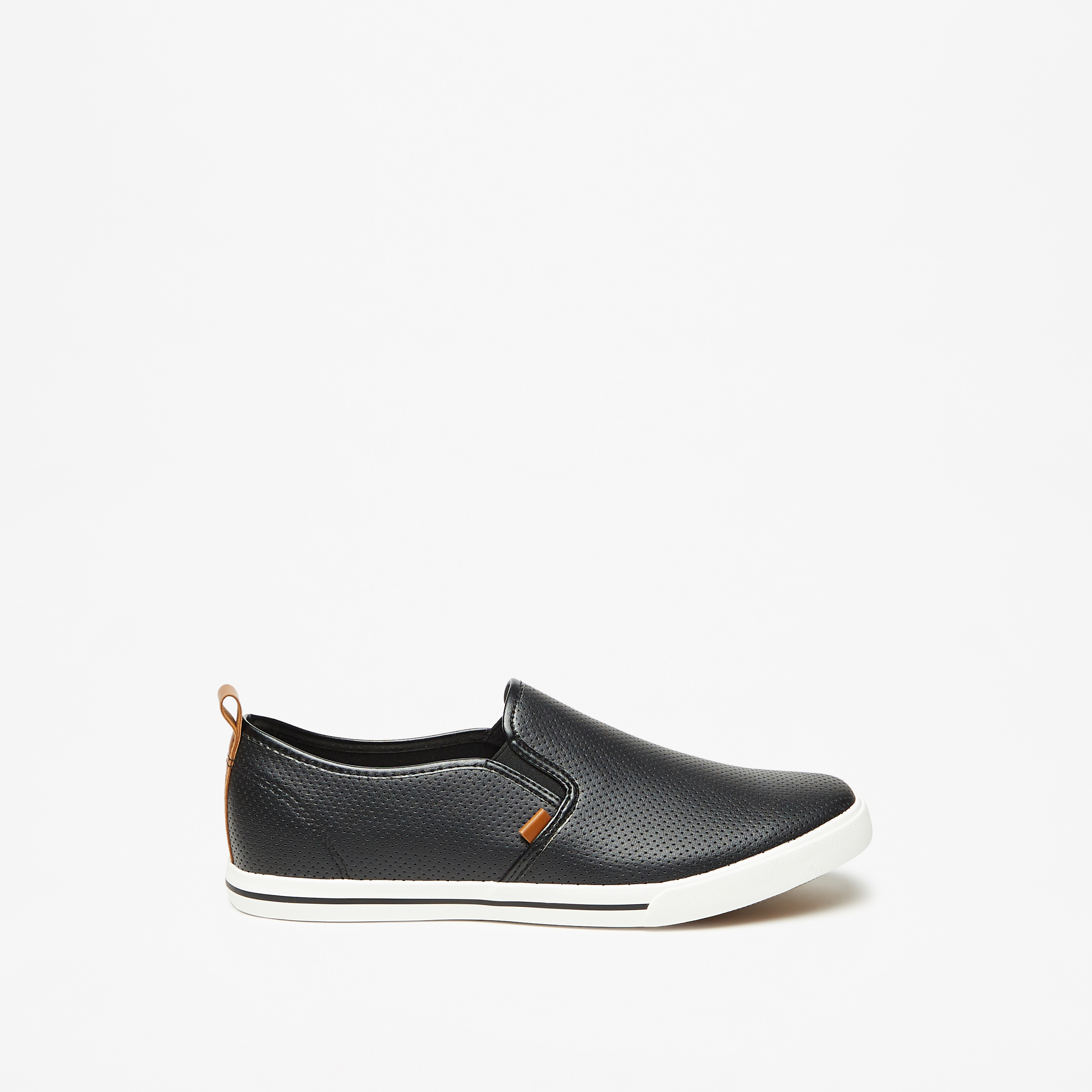 Lee Cooper Men's Textured Slip-On Loafers-men-shoes-loafersandmoccasins-image-3