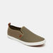 Lee Cooper Men's Textured Slip-On Low-Ankle Sneakers Shoes-Men%27s Sneakers-thumbnail-1