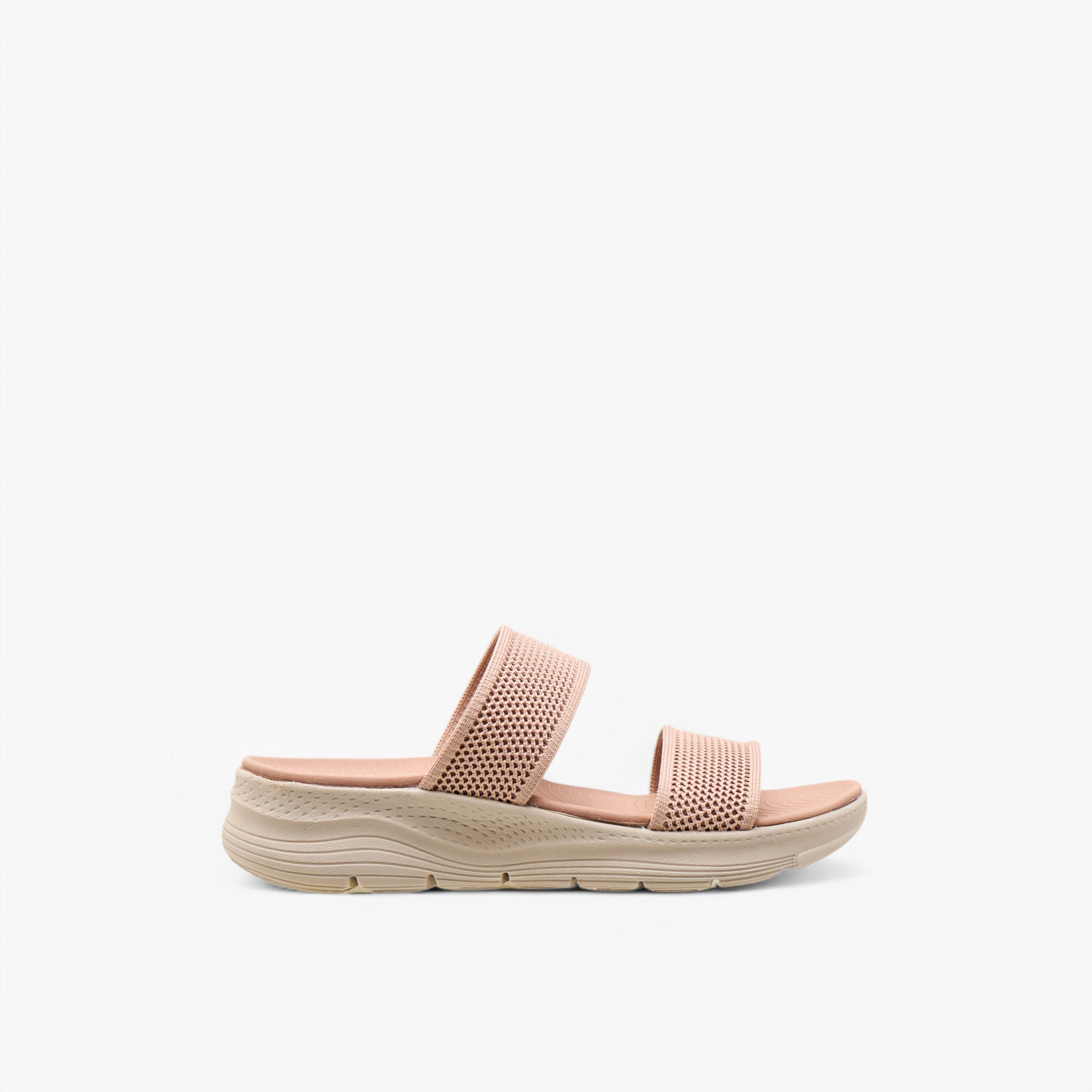 صندل مريح سهل الارتداء بارز الملس بكعب بلاتفورم من لو كونفورت-women-shoes-sandals-heeled-image-3