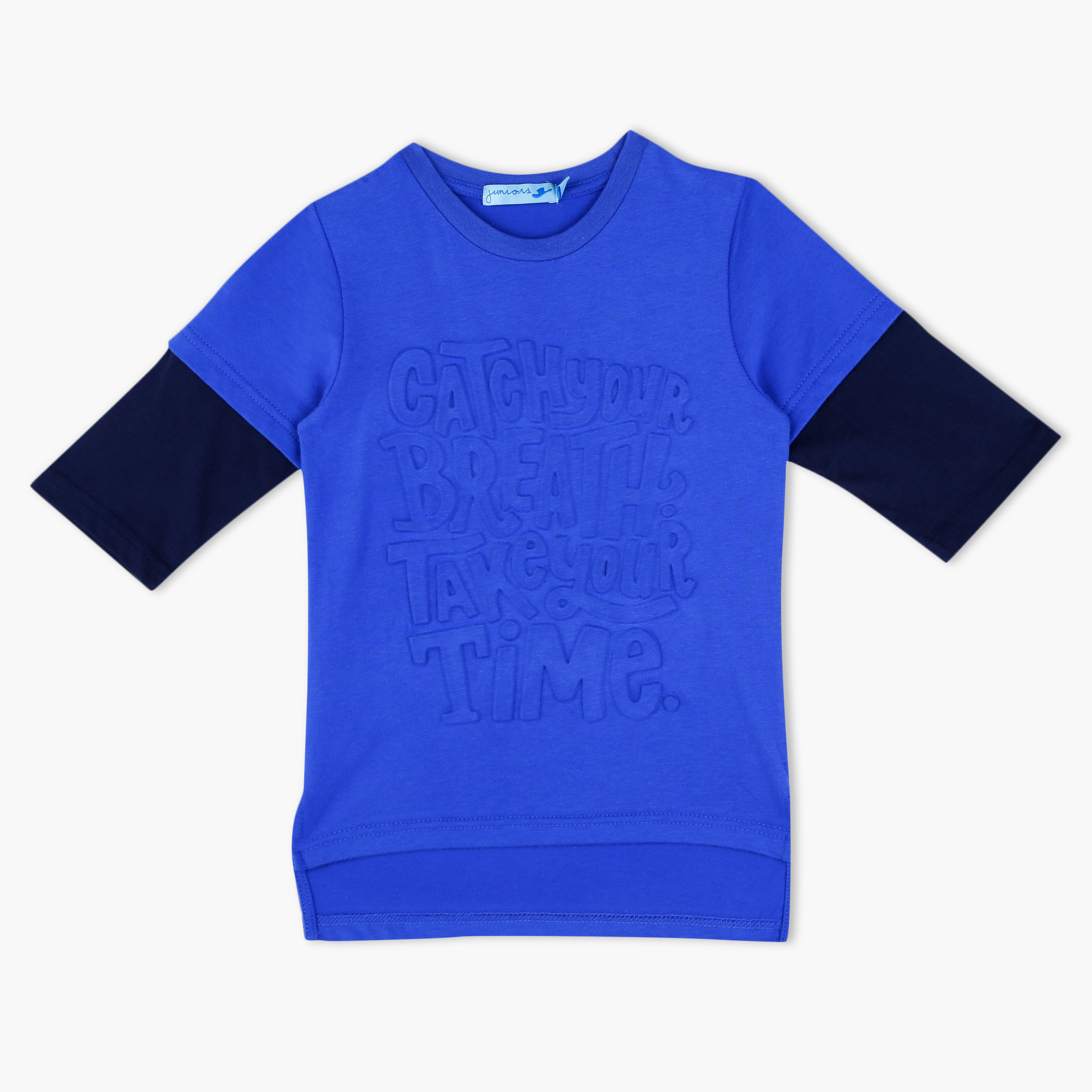 Juniors T-Shirt with Doctor Sleeves-boys-clothing-tshirtsandpolos-image-1