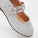 Textured Mary Jane Ballerinas with Buckle Closure-Girl%27s Casual Shoes-thumbnail-3