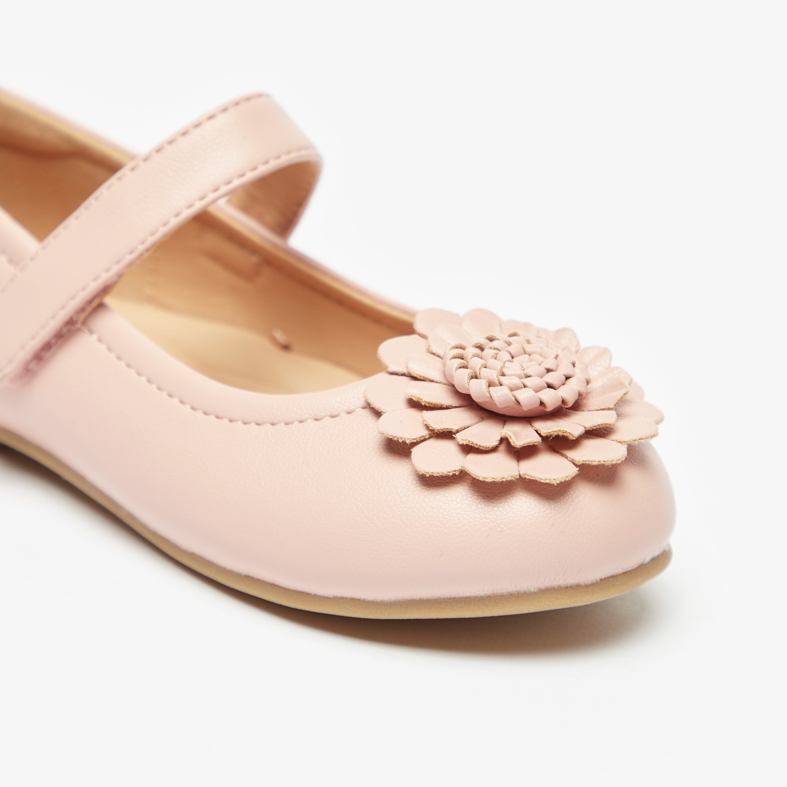 Baby pink ballerina sales shoes