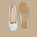 Little Missy Floral Accented Slip-On Ballerina Shoes-Girl%27s Ballerinas-thumbnail-3