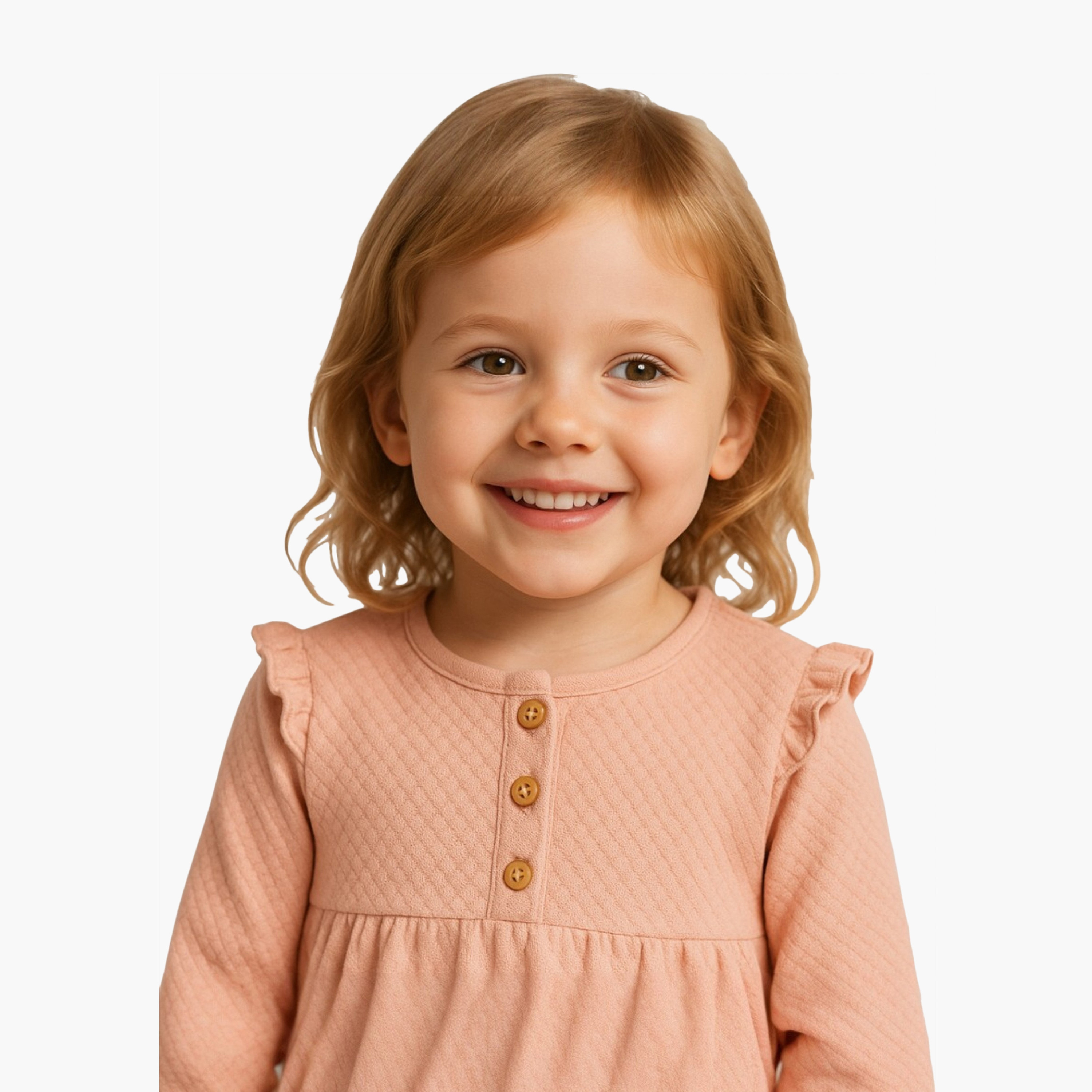Dirkje Solid Long Sleeves Dress-girls-clothing-dressesandjumpsuits-image-2