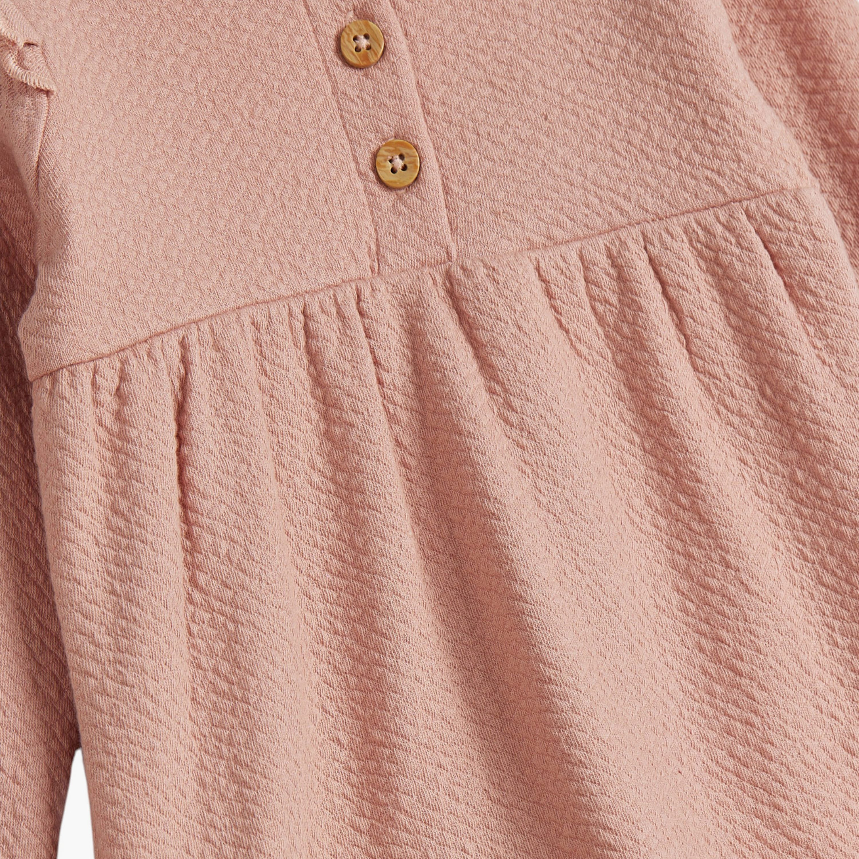 Dirkje Solid Long Sleeves Dress-girls-clothing-dressesandjumpsuits-image-5