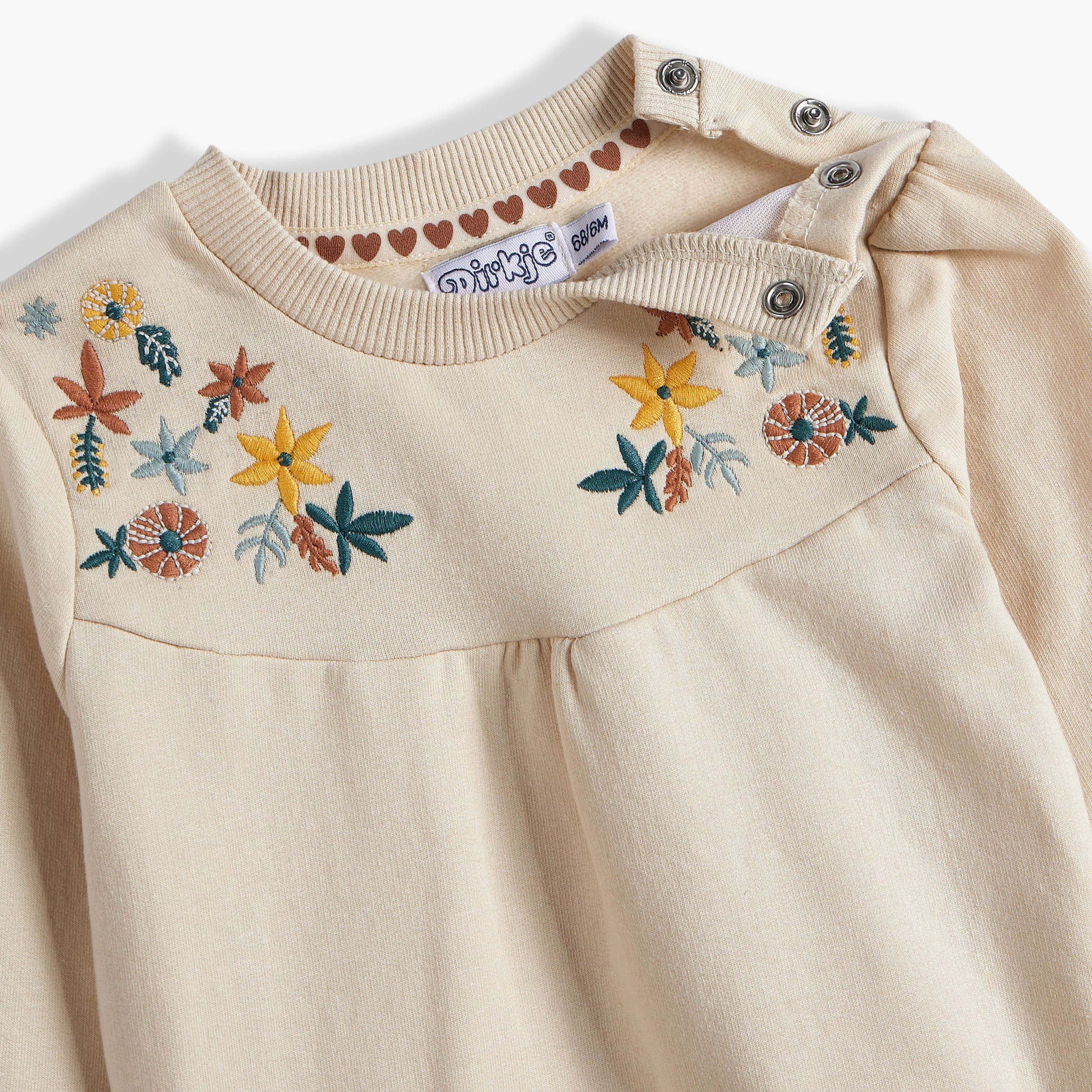 Dirkje 2-Piece Embroidered Long Sleeves T-Shirt with Pants-baby-girls-clothing-setsandcoords-image-9