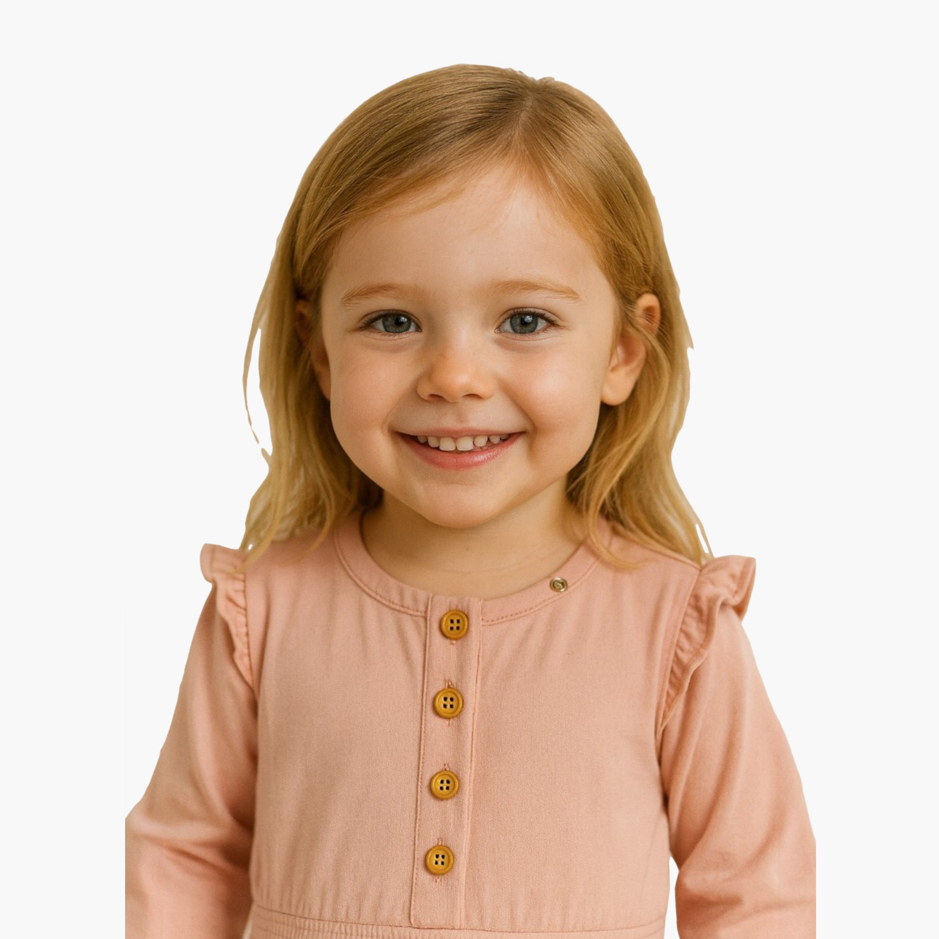 Dirkje Solid Long Sleeves Dress-girls-clothing-dressesandjumpsuits-image-2