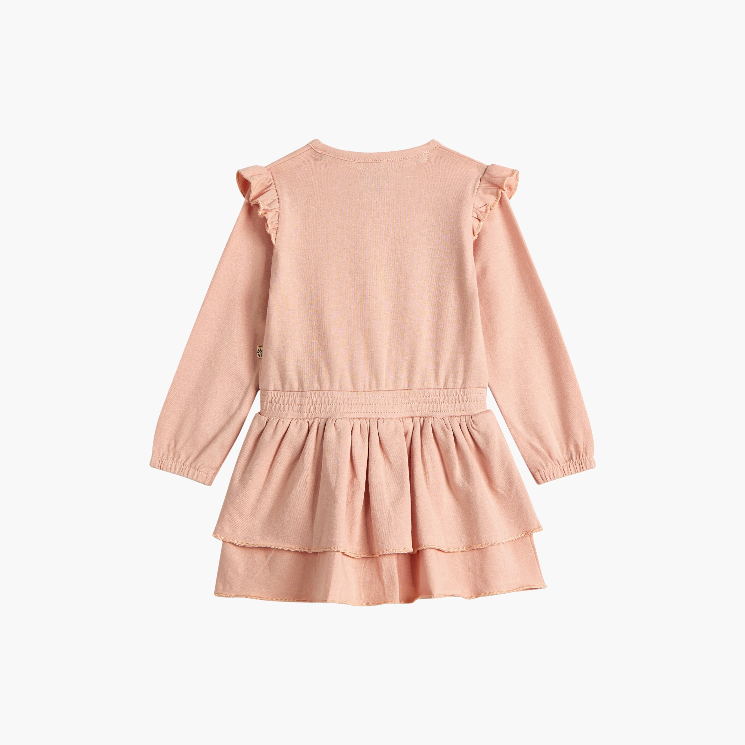 Dirkje Solid Long Sleeves Dress-girls-clothing-dressesandjumpsuits-image-4