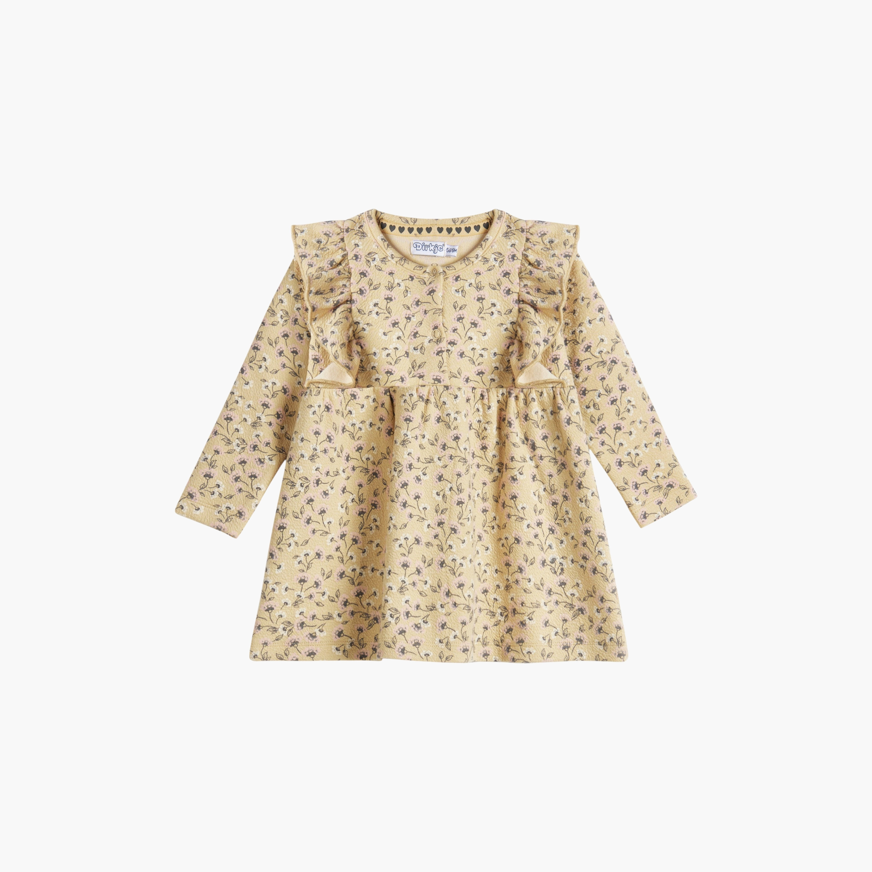 Dirkje Floral Printed Long Sleeves Dress-girls-clothing-dressesandjumpsuits-image-3