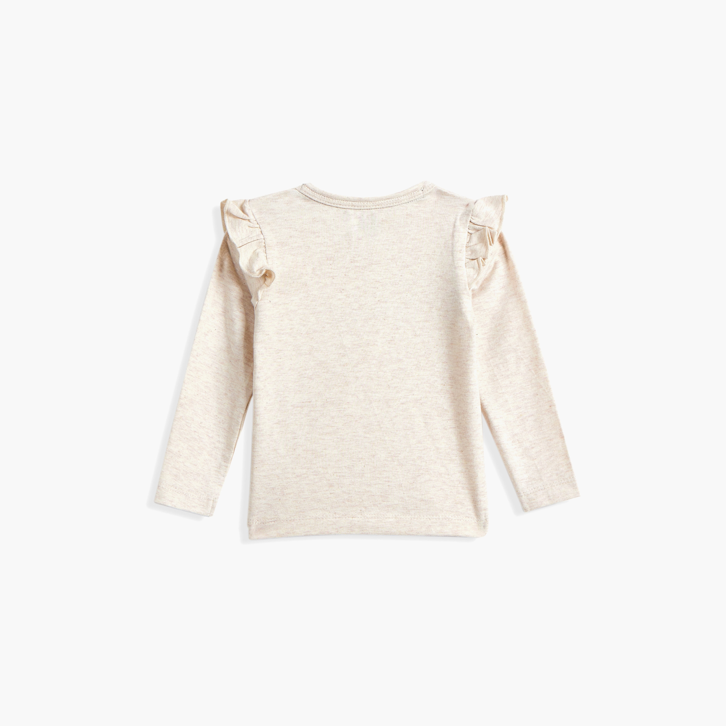  تي شيرت مطبوع بأكمام طويلة مع بنطلون قطعتين من ديركجي-girls-clothing-winterwear-setsandcoords-image-6