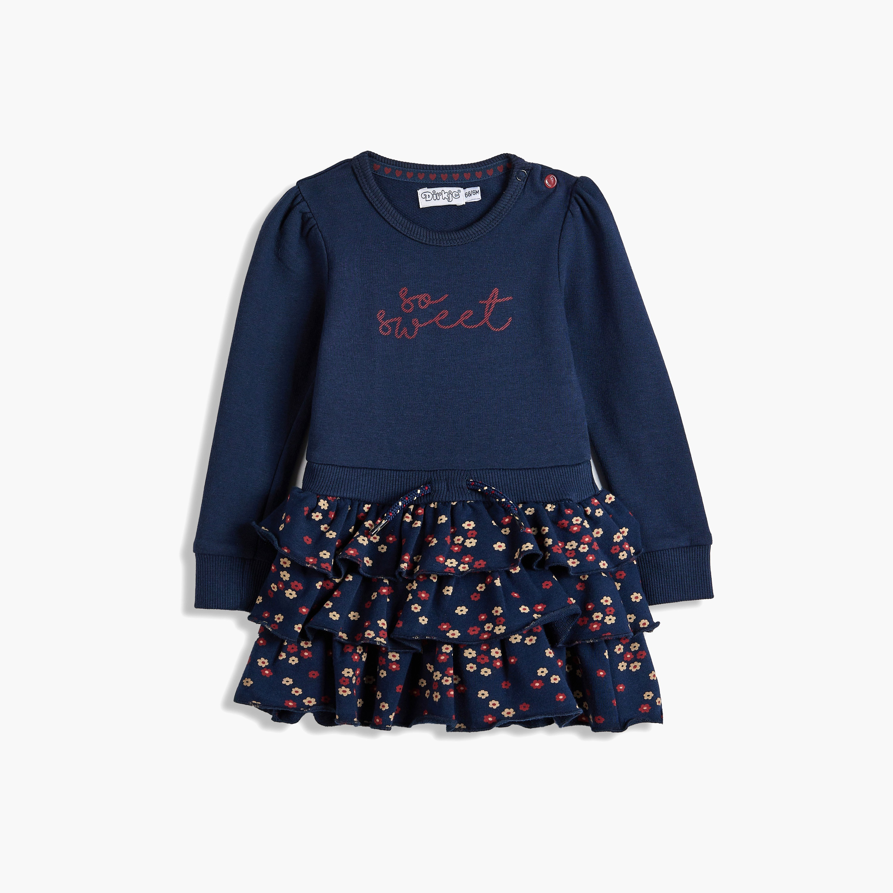 Dirkje 2-Piece Floral Printed Long Sleeves Dress with Hairband-girls-clothing-dressesandjumpsuits-image-4