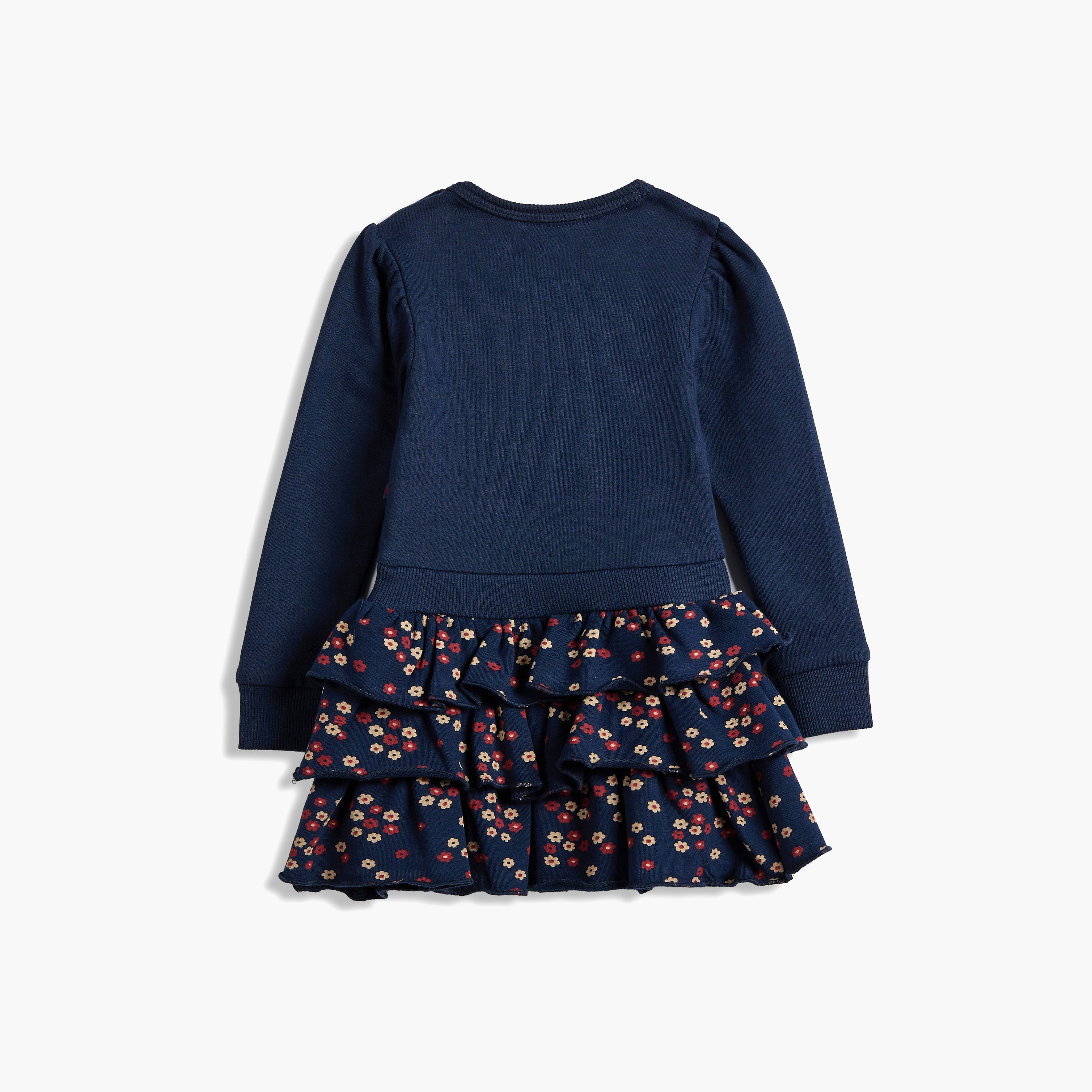 Dirkje 2-Piece Floral Printed Long Sleeves Dress with Hairband-girls-clothing-dressesandjumpsuits-image-5