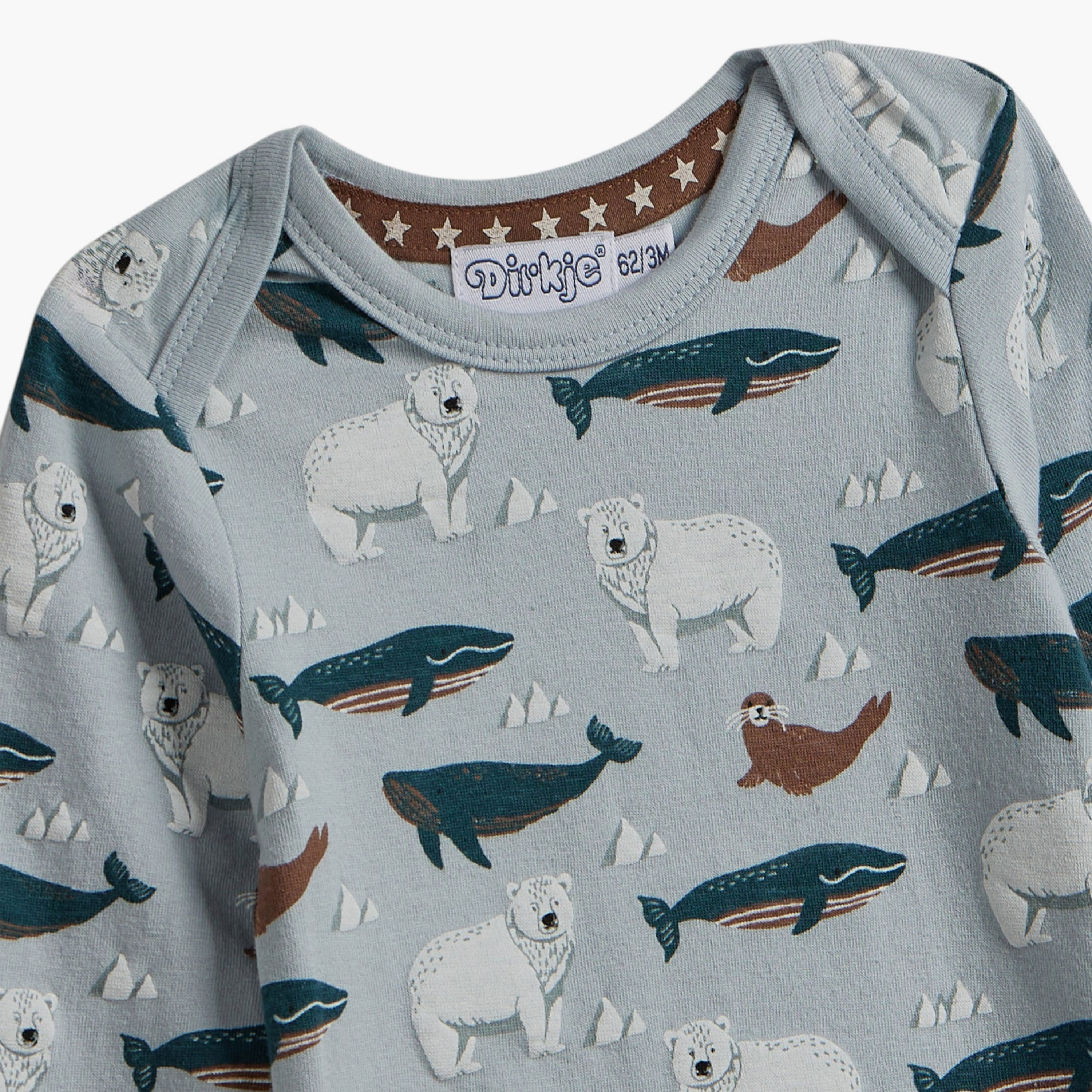 بودي سوت مطبوعة بأكمام طويلة 3 قطع من ديركجي-baby-boys-clothing-bodysuits-image-11