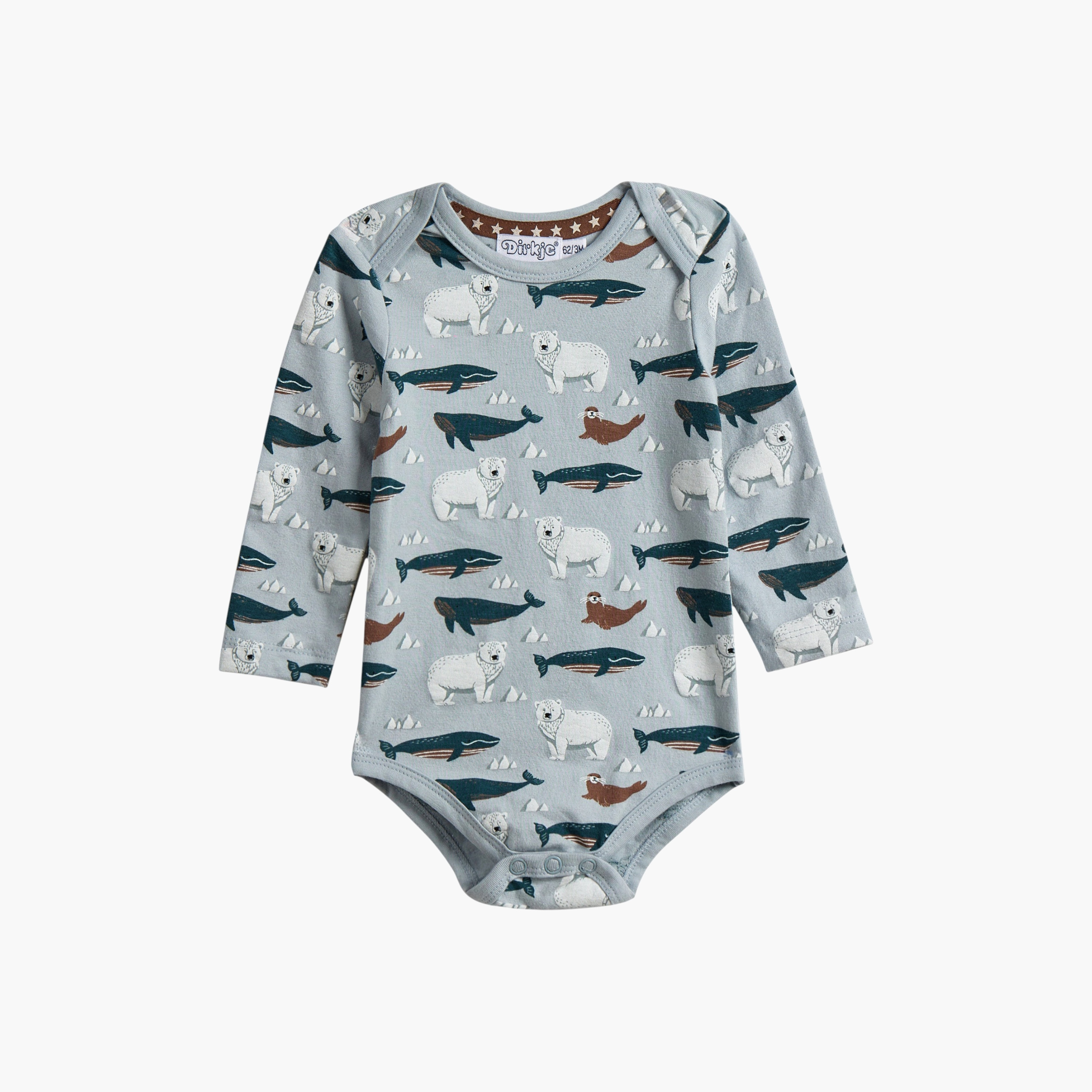 بودي سوت مطبوعة بأكمام طويلة 3 قطع من ديركجي-baby-boys-clothing-bodysuits-image-6