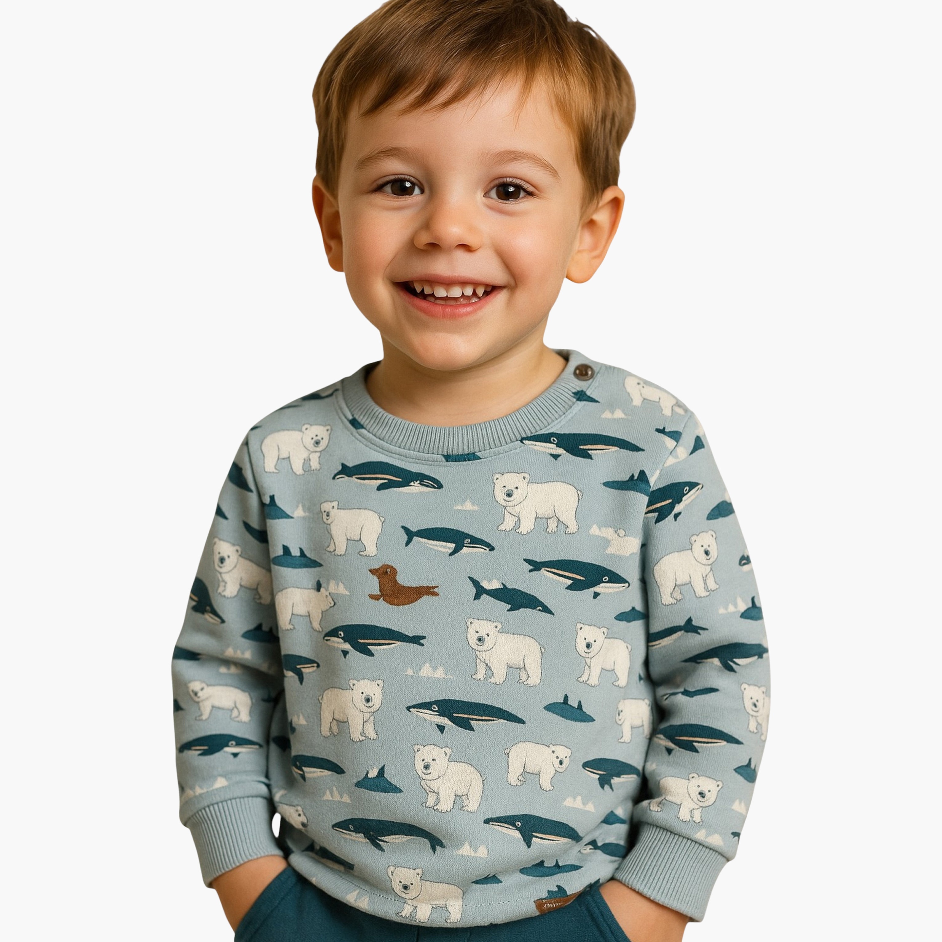 سويت شيرت مطبوع بأكمام طويلة وبنطلون قطعتين من ديركجي-baby-boys-clothing-winterwear-setsandcoords-image-3