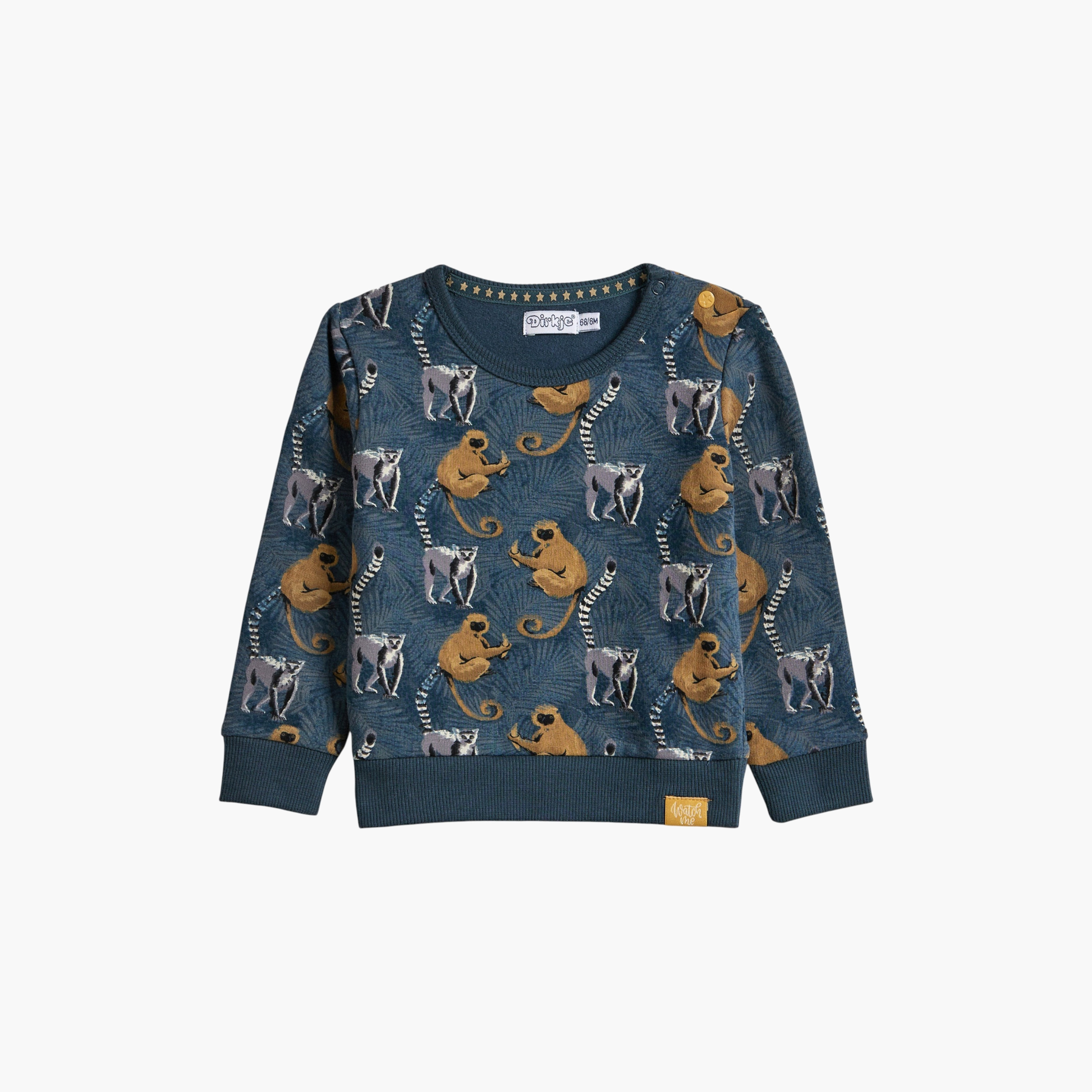 سويت شيرت مطبوع بأكمام طويلة وبنطلون قطعتين من ديركجي-cpkids-clothing-boys-winterwear-sets-image-4