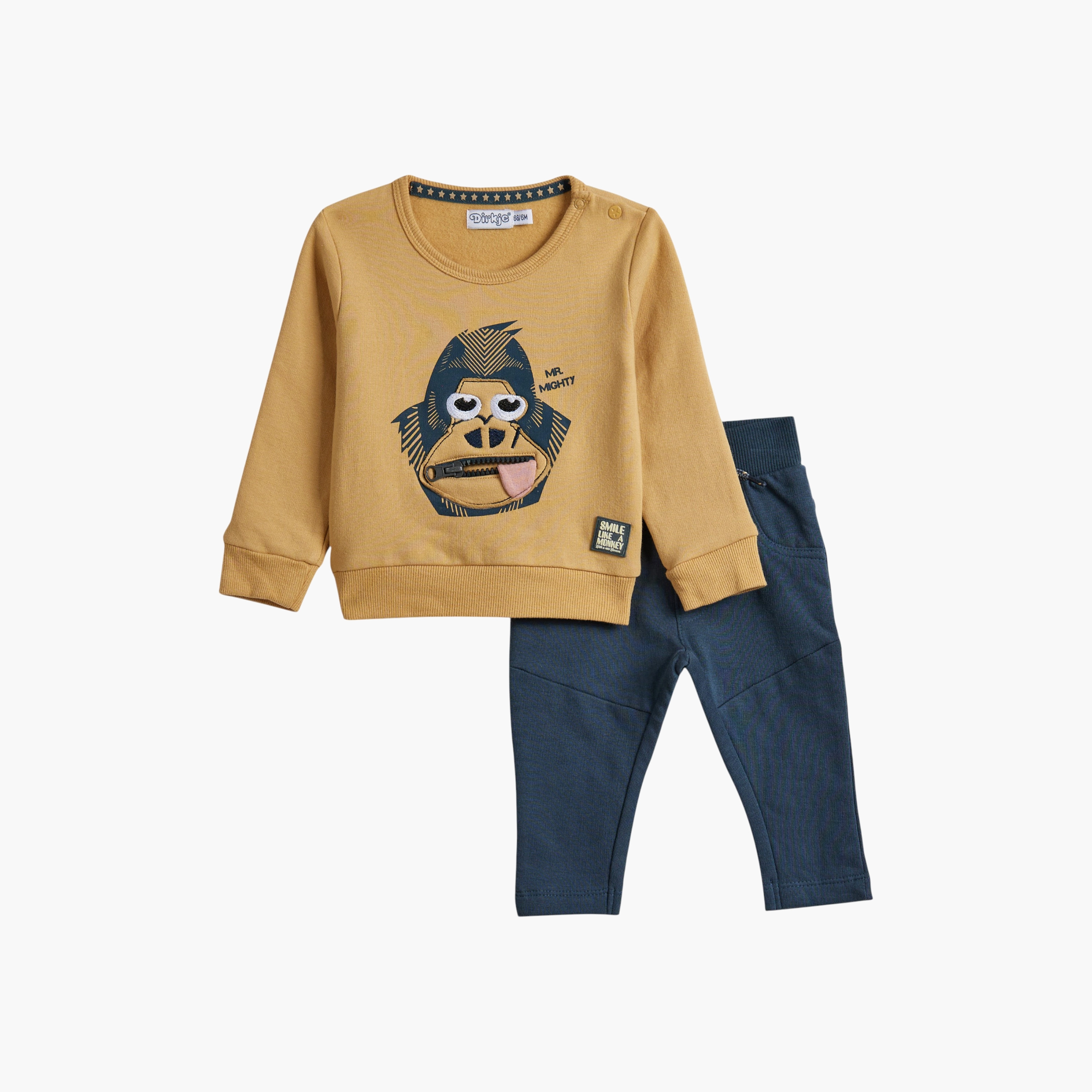 Dirkje 2-Piece Printed Long Sleeves Sweatshirt with Pants-cpkids-clothing-boys-winterwear-sets-image-2