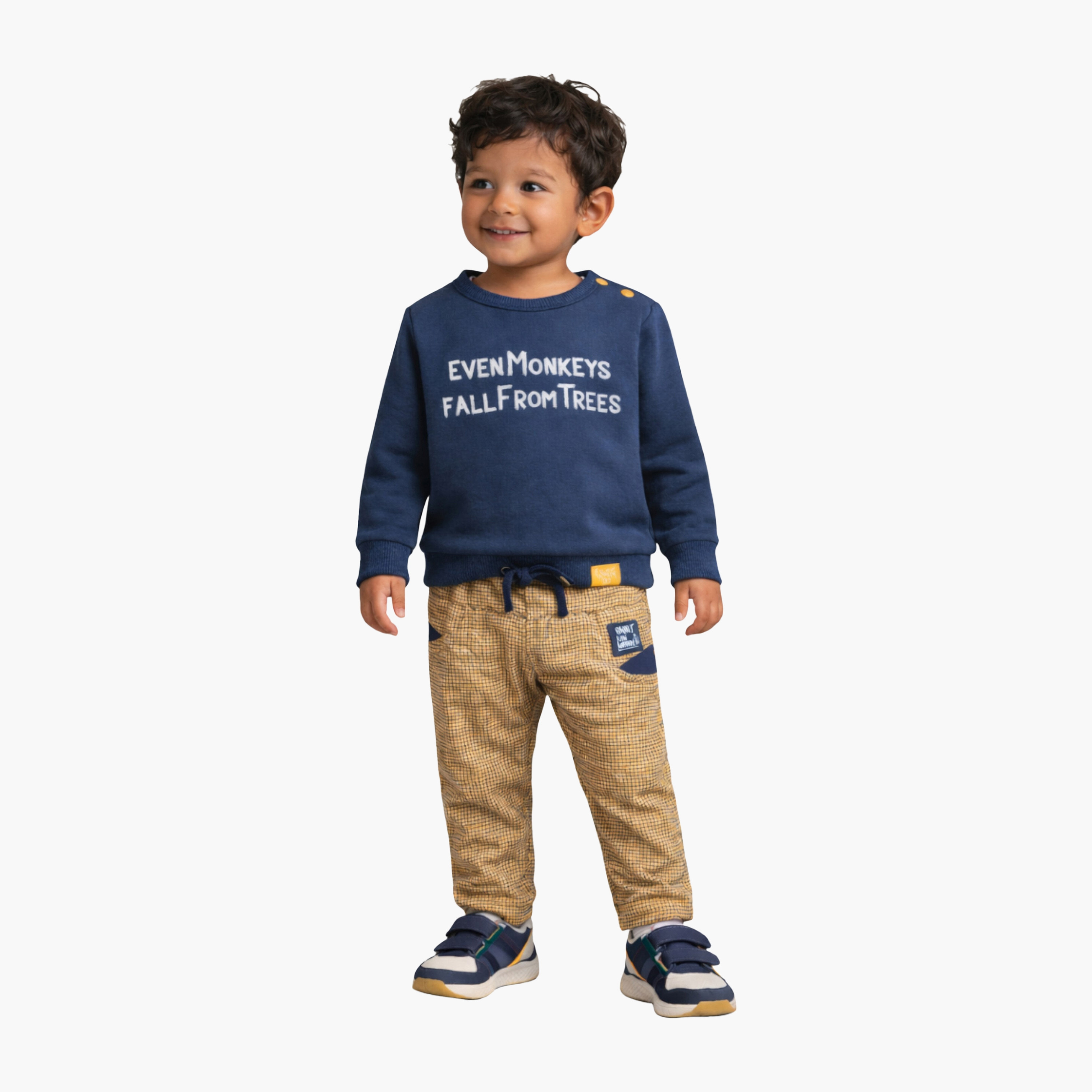 Dirkje 2-Piece Printed Long Sleeves Sweatshirt with Pants-boys-clothing-setsandcoords-image-1