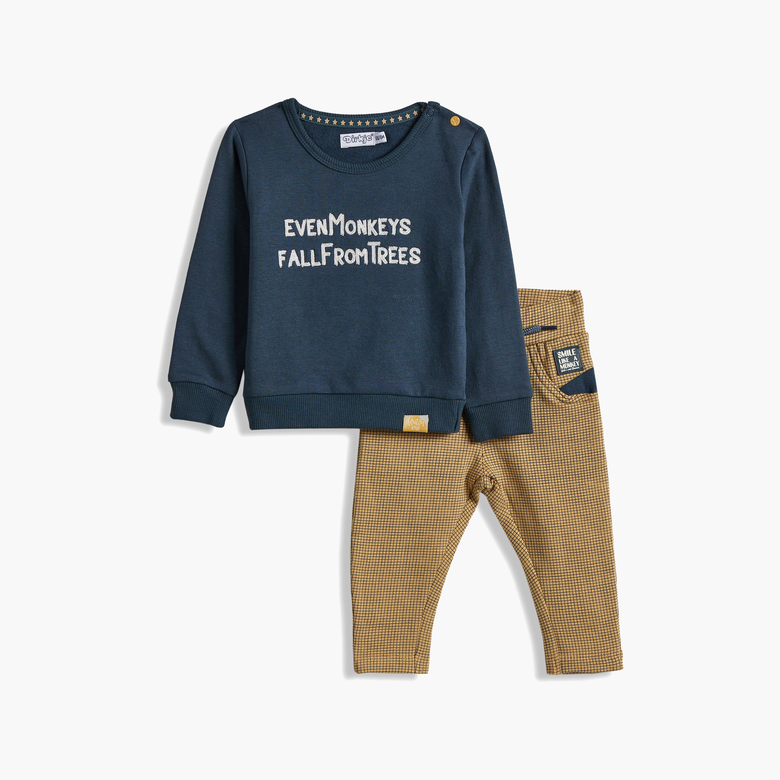 Dirkje 2-Piece Printed Long Sleeves Sweatshirt with Pants-boys-clothing-setsandcoords-image-3